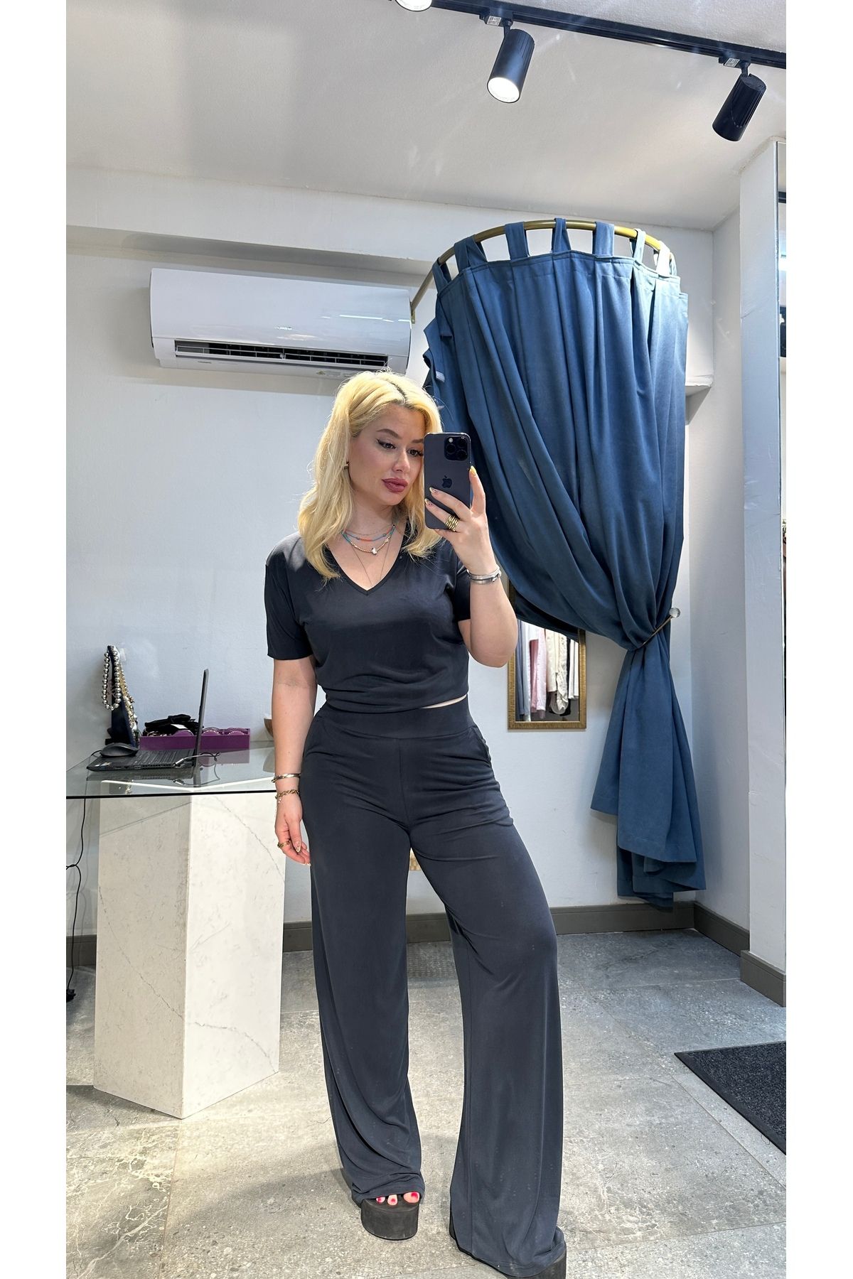 GLAM Modal Pantolon tişört takım