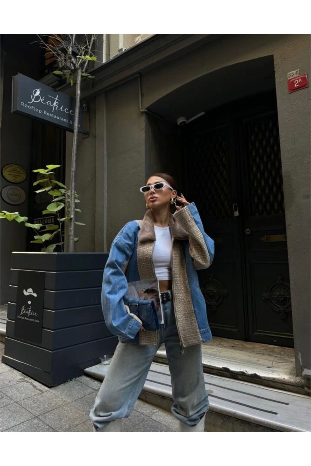 MODA CHANE GARNİİ KOT ONT Bej