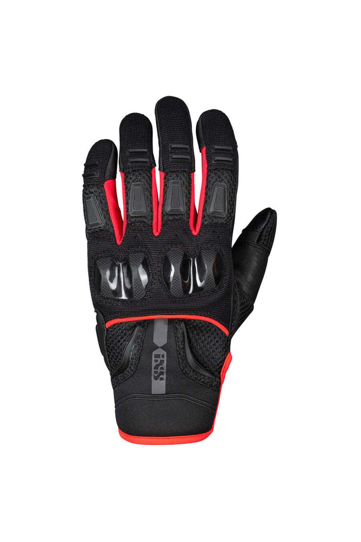 IXS Matador-Air 2.0 TourGLoves-BlackRed Motosiklet Eldiven