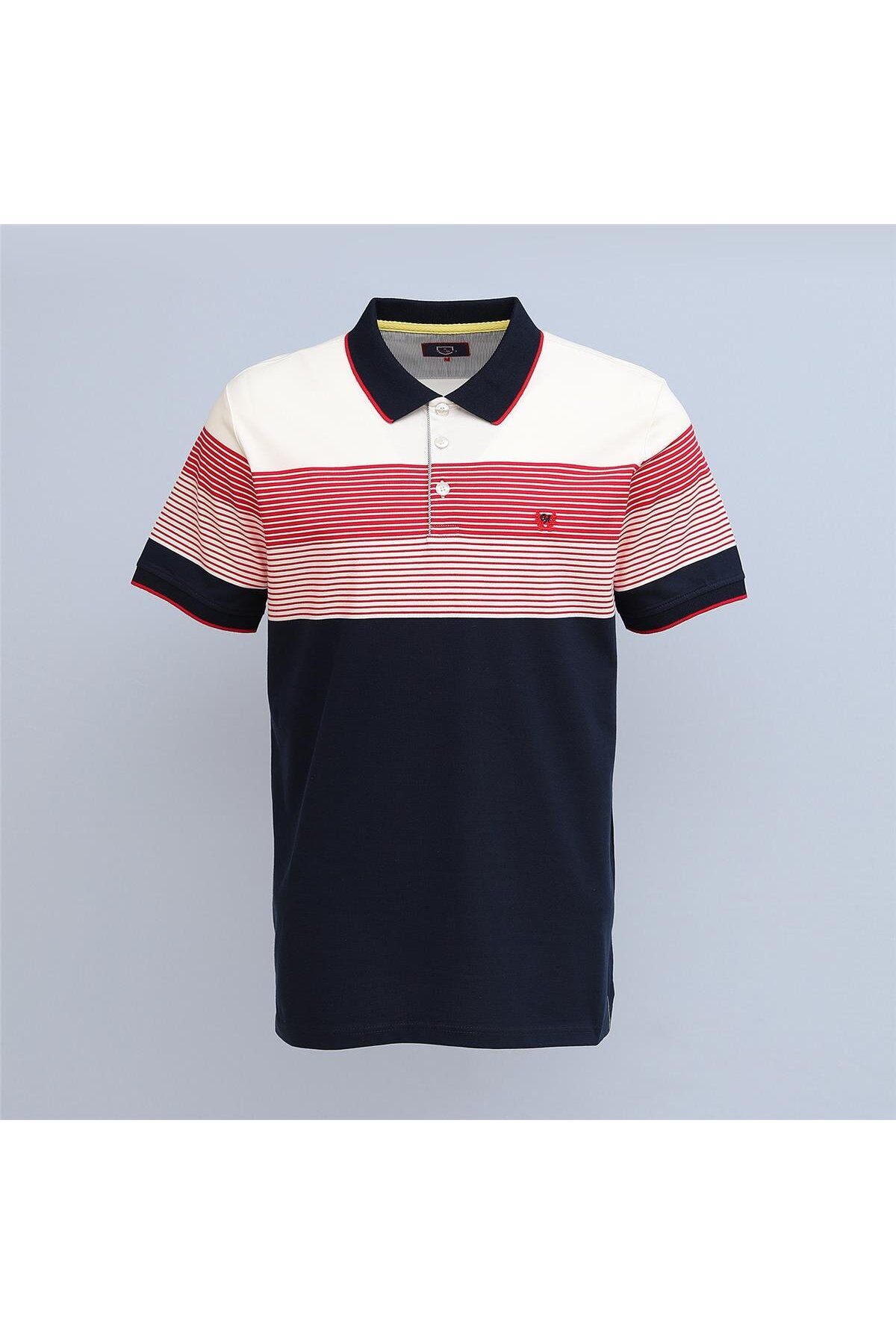 Dio Rise Erkek Polo Yaka Kısa Kol Tişört - (M-3XL) - CZT-146 - Beyaz