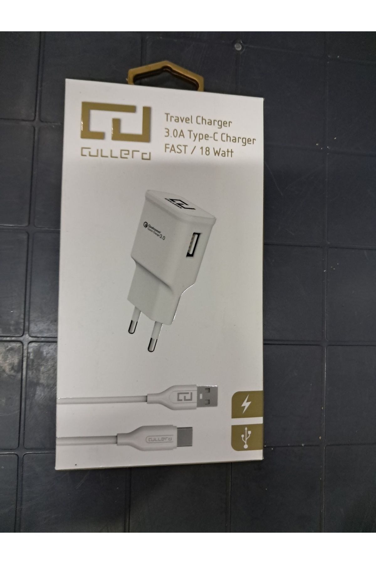 CULLERA 18w TYPE-C USB 3.0 HIZLI ŞARJ SETİ