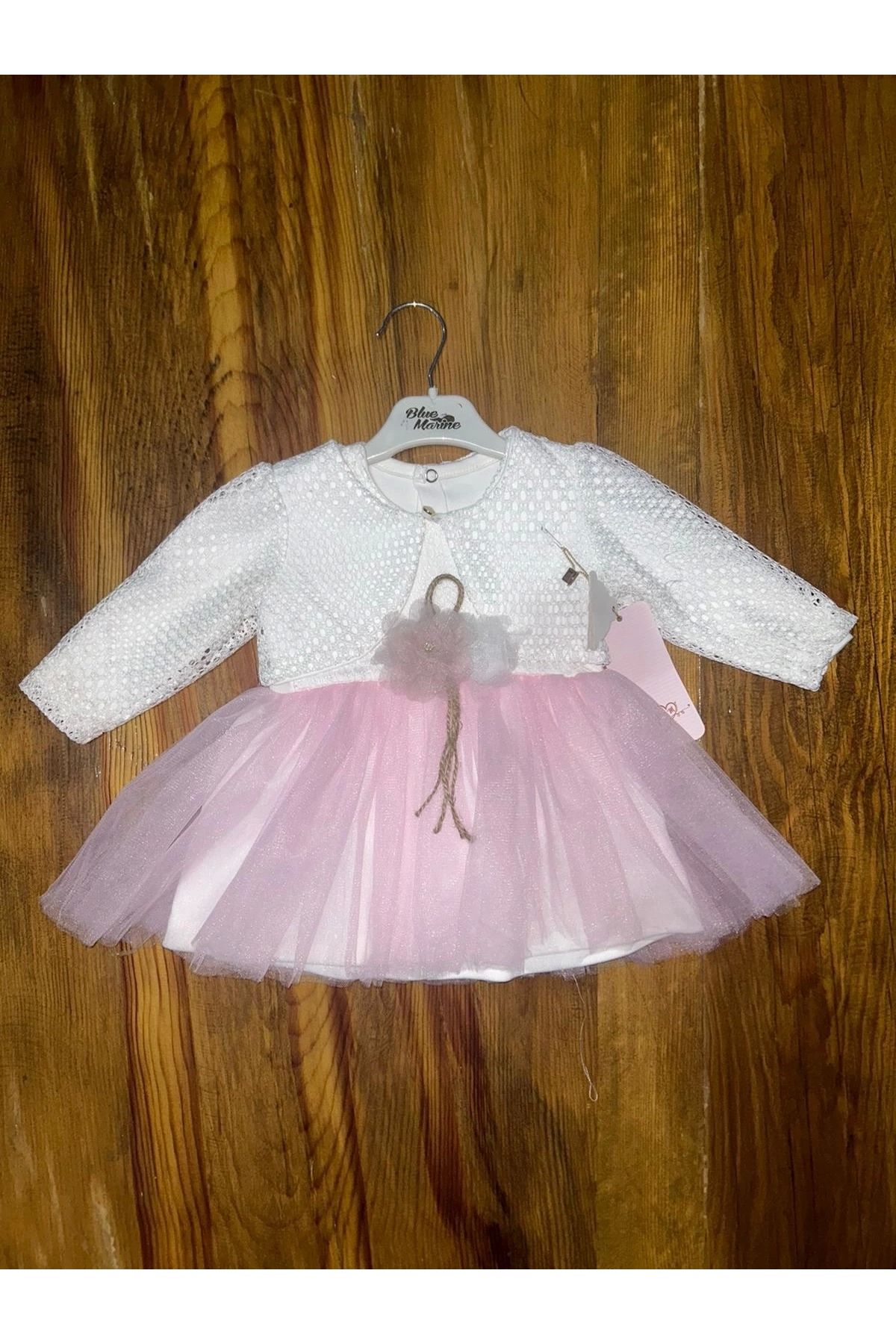 OurStyles 9-18 aylık prenses elbise pembe
