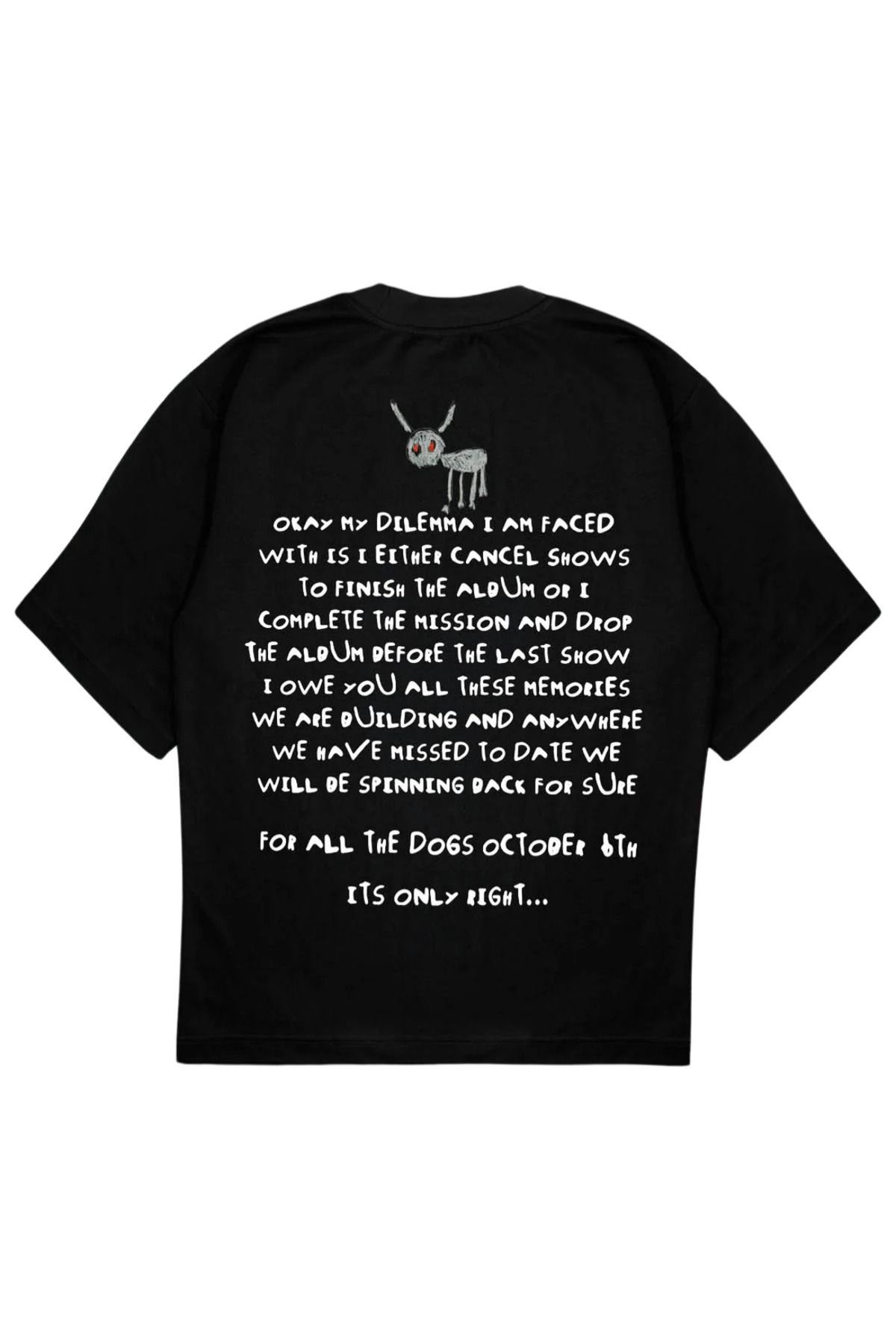 SVART WEAR FOR ALL THE DOGS T-Shirt OVERSIZE