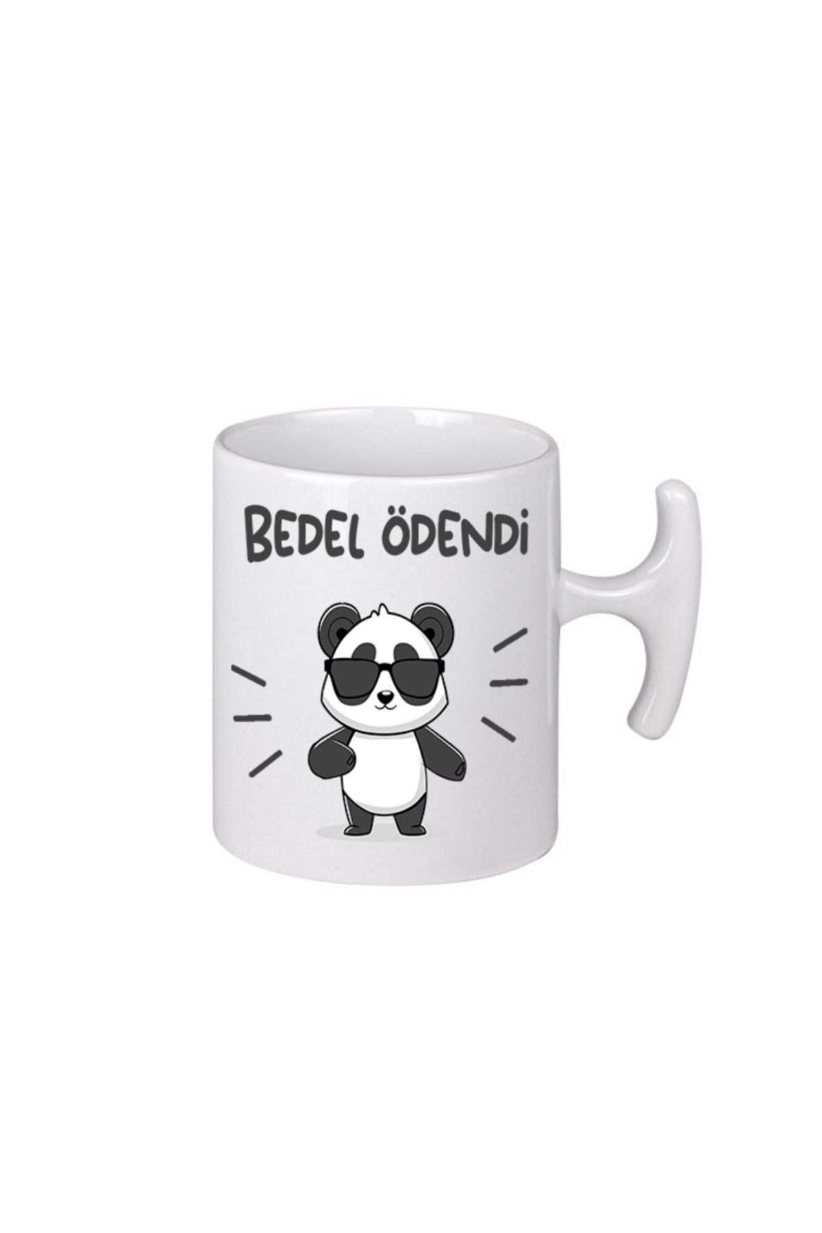 EYS Tasarım Bedel Ödendi Kupa Bardak Porselen