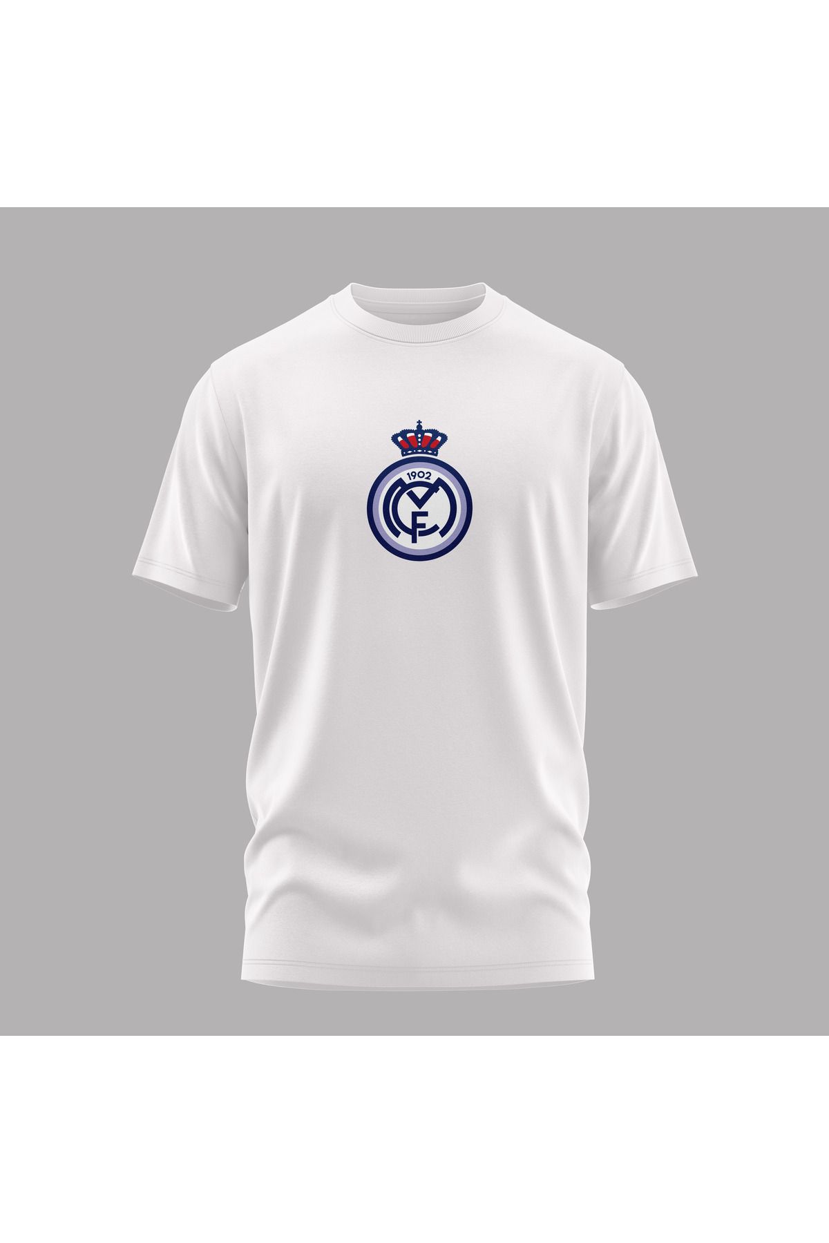 Scudetto T-Shirt Real Konsept Logo Unisex Tişört