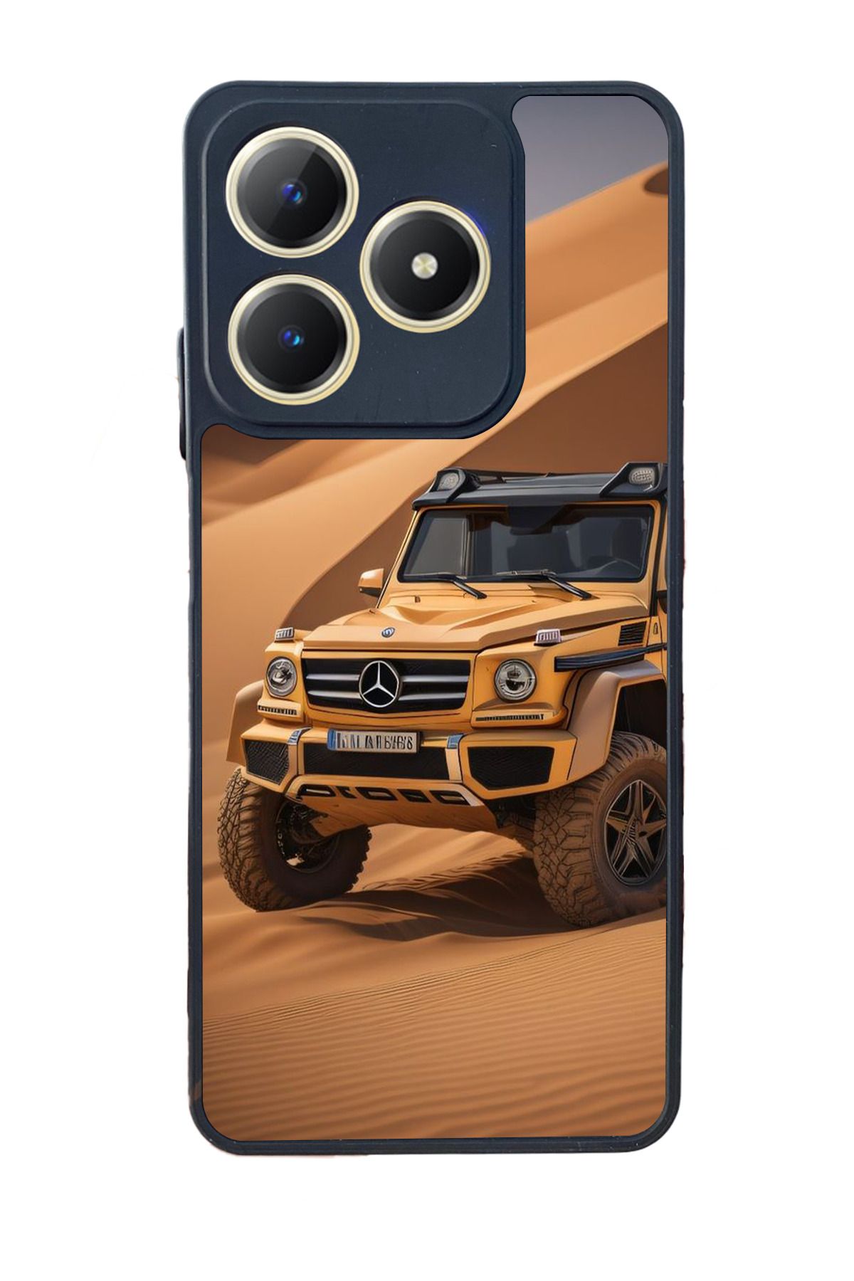 realme C61 Mat Uyumlu Siyah Kılıf – Yumuşak Silikon, Koruyucu, Şok Emici Kapak