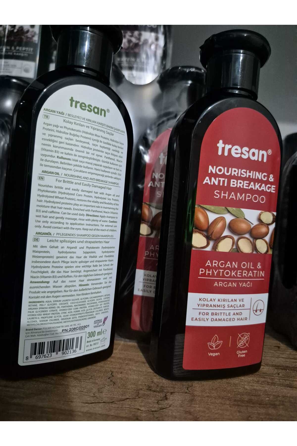 Tresan Argan Yağlı Ve Kırılma Karşıtı Bakım Şampuanı 300 ml
