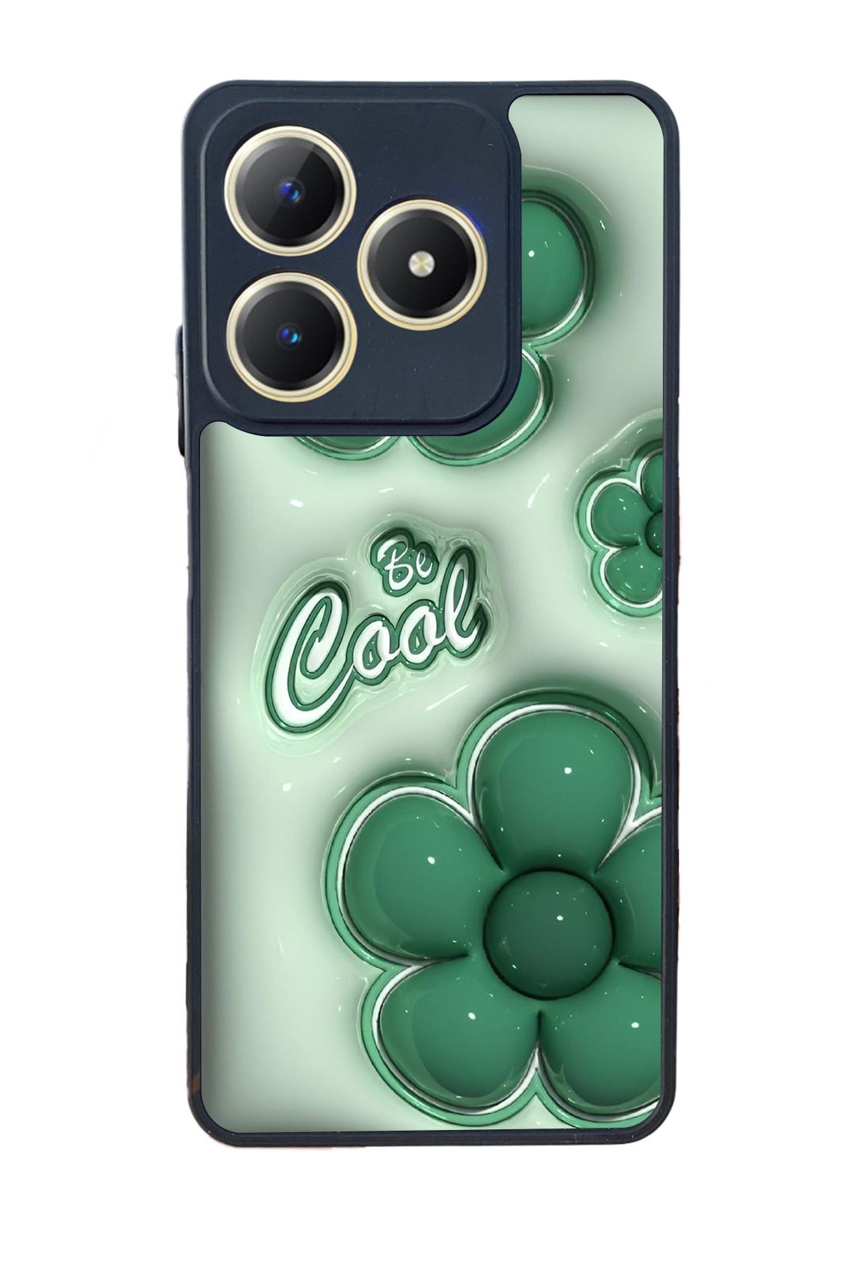 realme C61 Mat Uyumlu Siyah Kılıf – Yumuşak Silikon, Koruyucu, Şok Emici Kapak