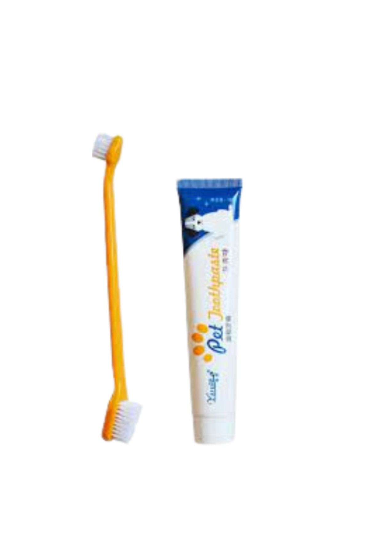 mucit home Yenilebilir Kedi Köpek Diş Macunu Seti Dental Kit Ağız ve Diş Sağlık Seti