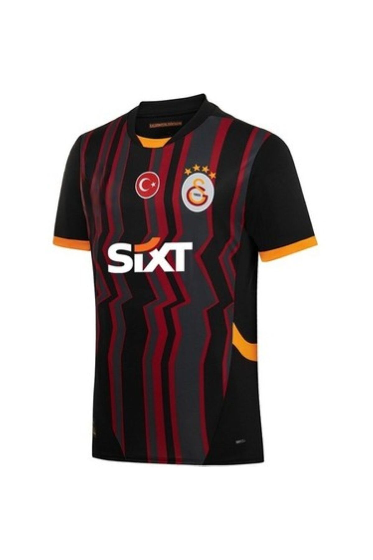 yenteks KOPYA - Galatasara-y. Osimhenn. Siyah Deplasman 24/25 Sezon Kısa Kol Yetişkin Forma