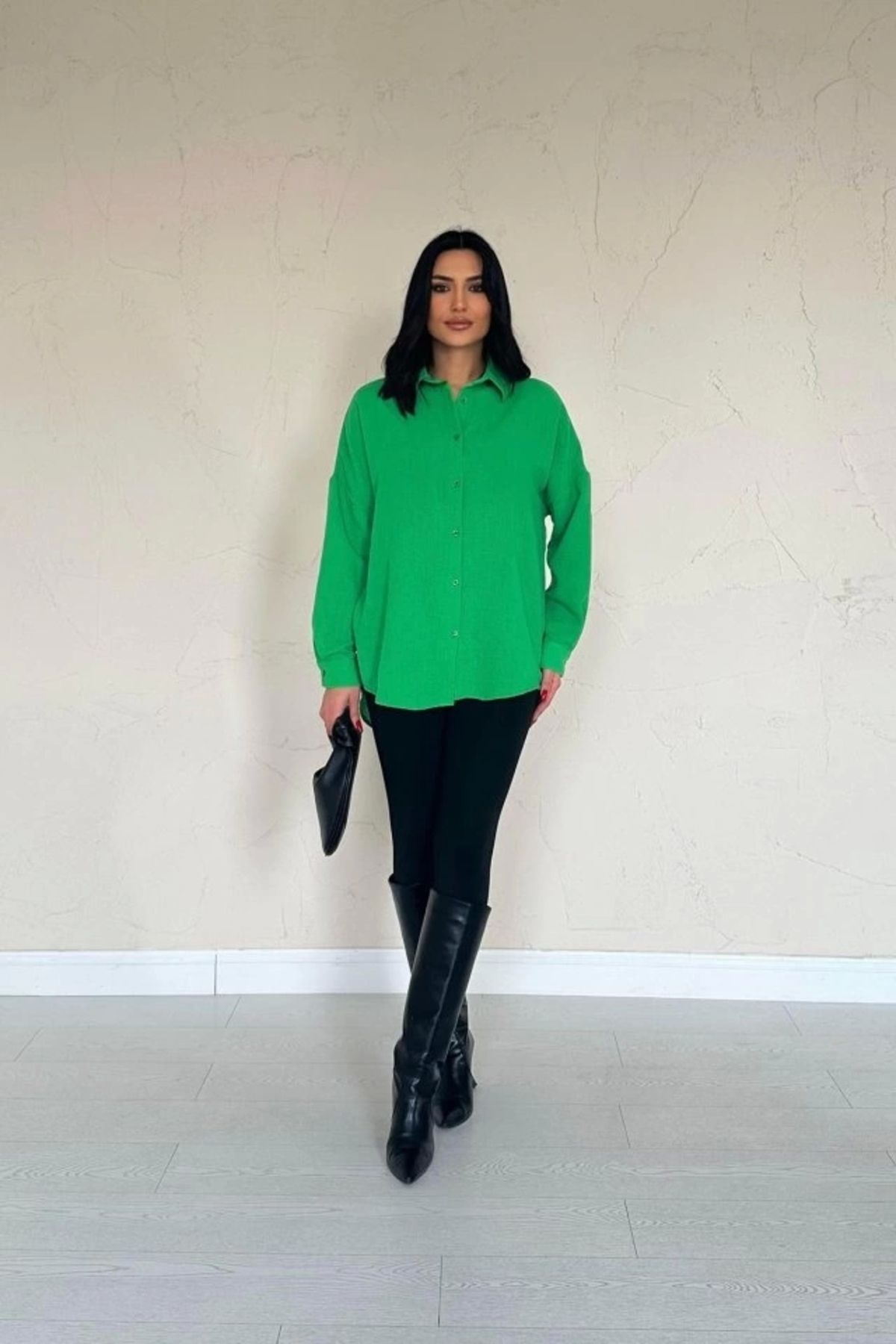 MODA Yeşil Gömlek