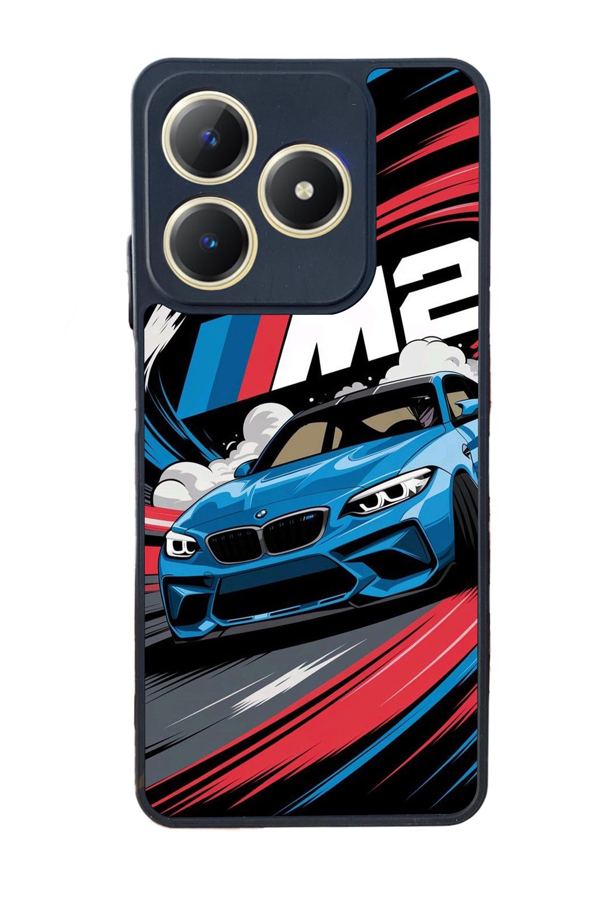 realme C63 Mat Uyumlu Siyah Kılıf – Yumuşak Silikon, Koruyucu, Şok Emici Kapak