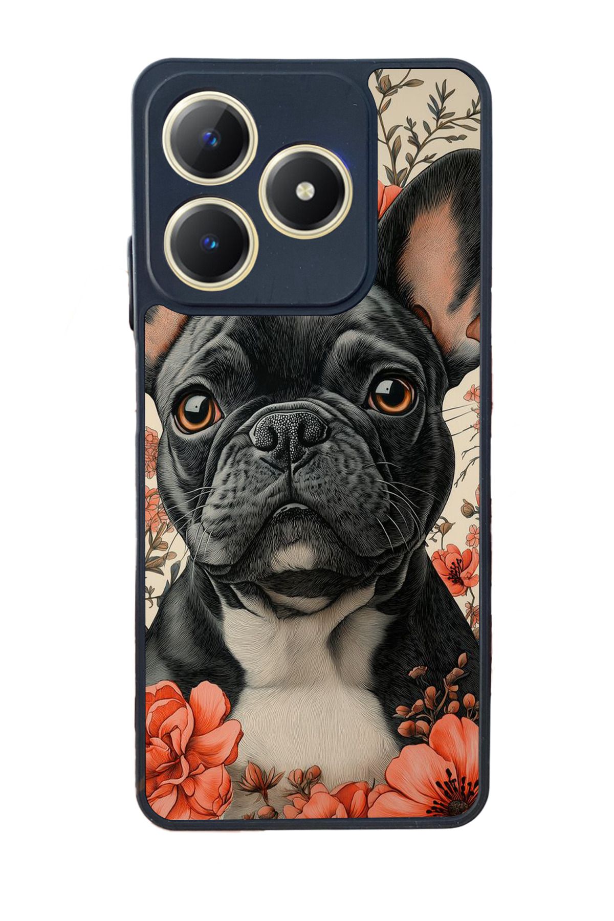 realme C63 Mat Uyumlu Siyah Kılıf – Yumuşak Silikon, Koruyucu, Şok Emici Kapak