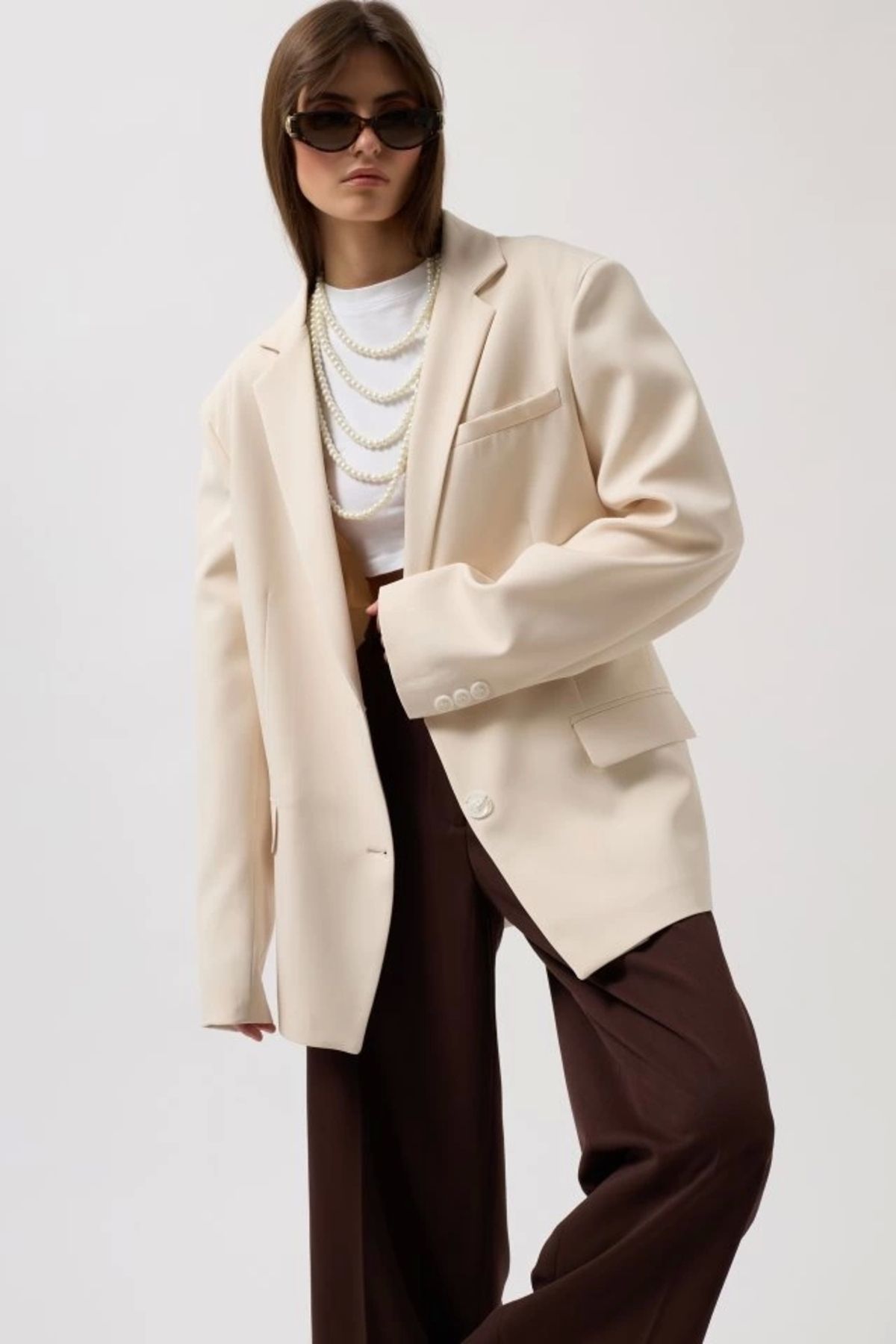 MODA Basic Oversize Ceket