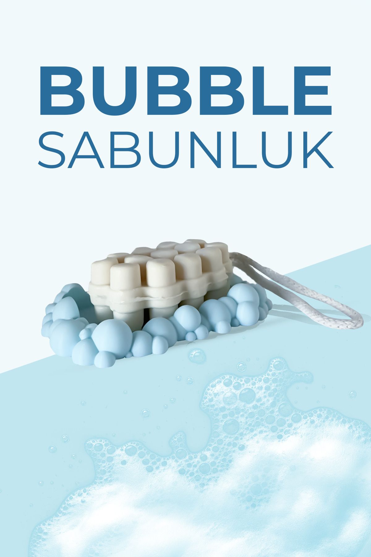 sob3studio Bubble Sabunluk - Köpük Şeklinde Dekoratif Sabunluk