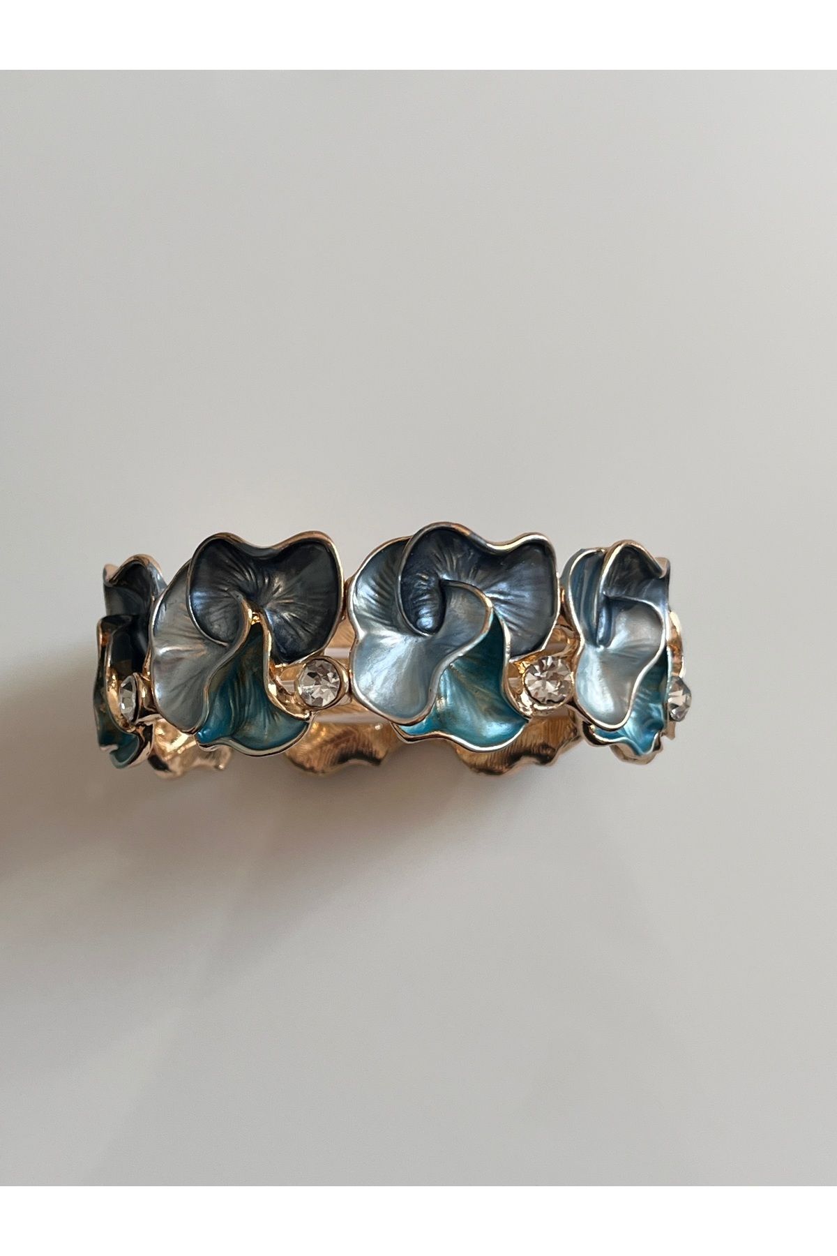 HNG JEWELRY MİSİNA LASTİKLİ MAVİ BAHAR BİLEKLİK