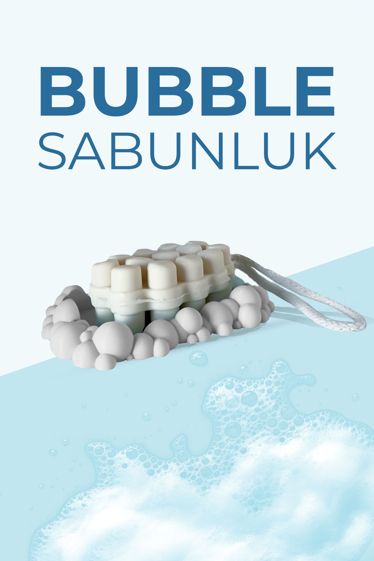 sob3studio Bubble Sabunluk - Köpük Şeklinde Dekoratif Sabunluk