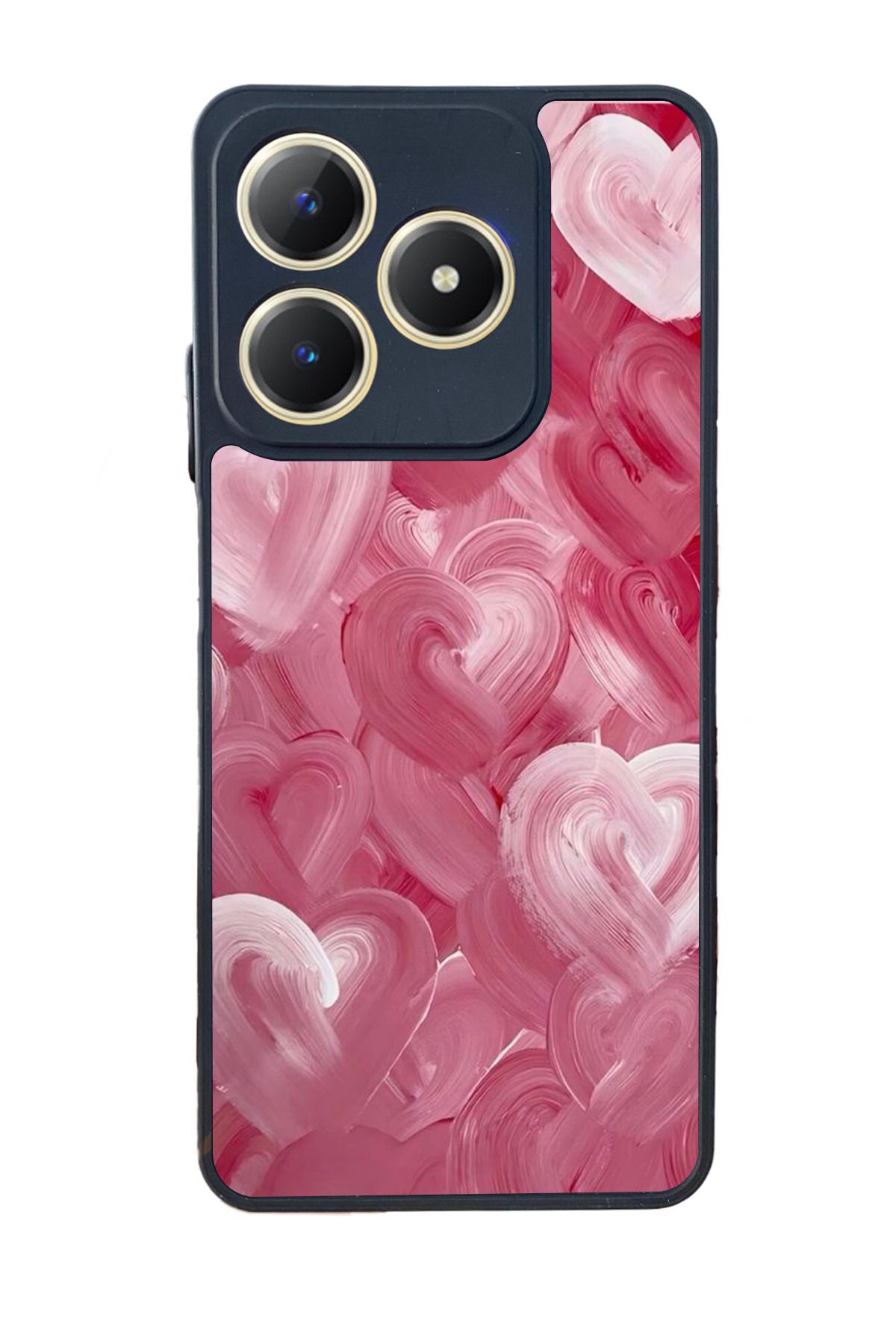 realme C63 Mat Uyumlu Siyah Kılıf – Yumuşak Silikon, Koruyucu, Şok Emici Kapak