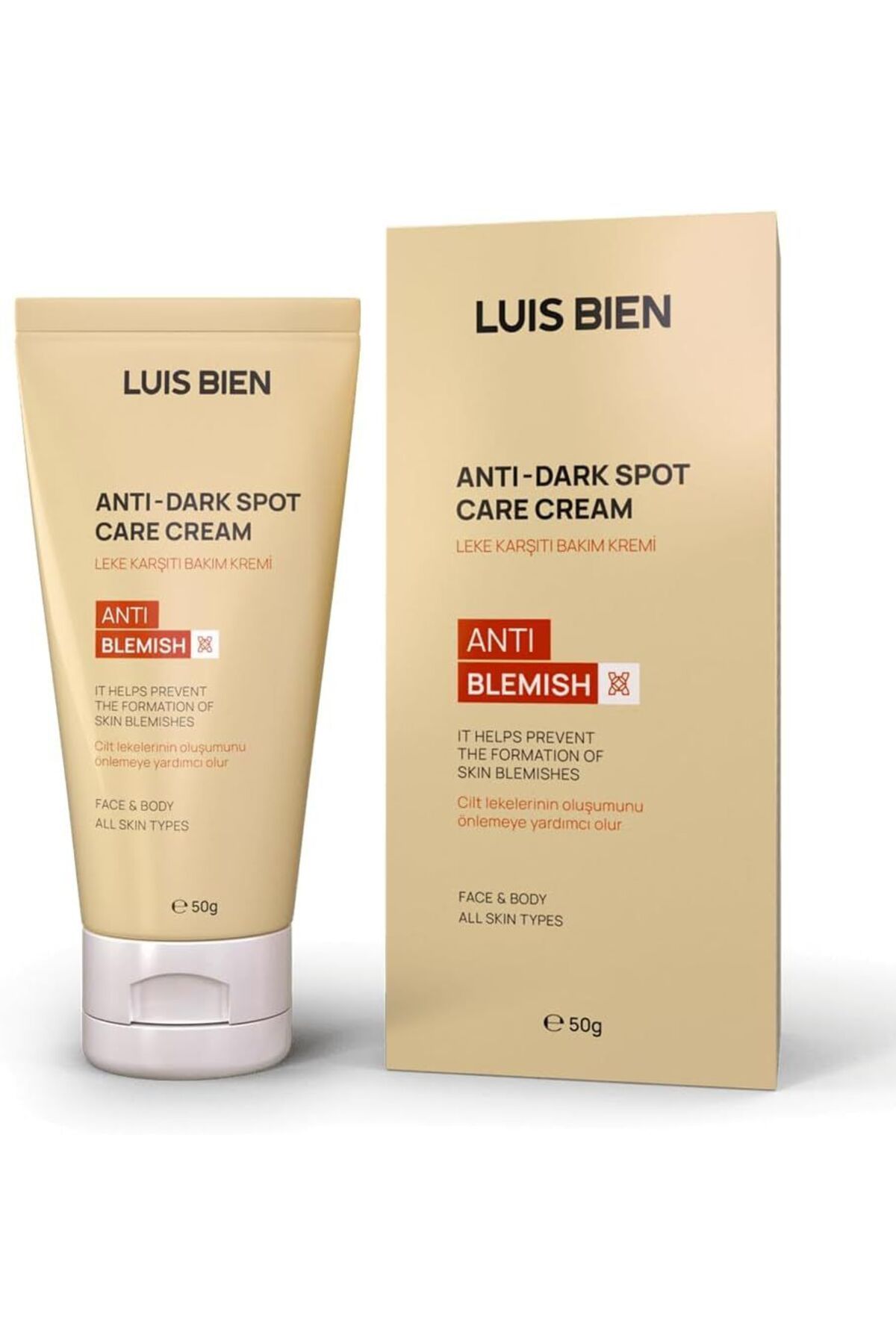 Luis Bien Crema Luis Bien Cu Vitamina B3 Glicerina Si Alpha Arbutin Cu Efect De Corectie Pete Pigmentare,50 G - One Size
