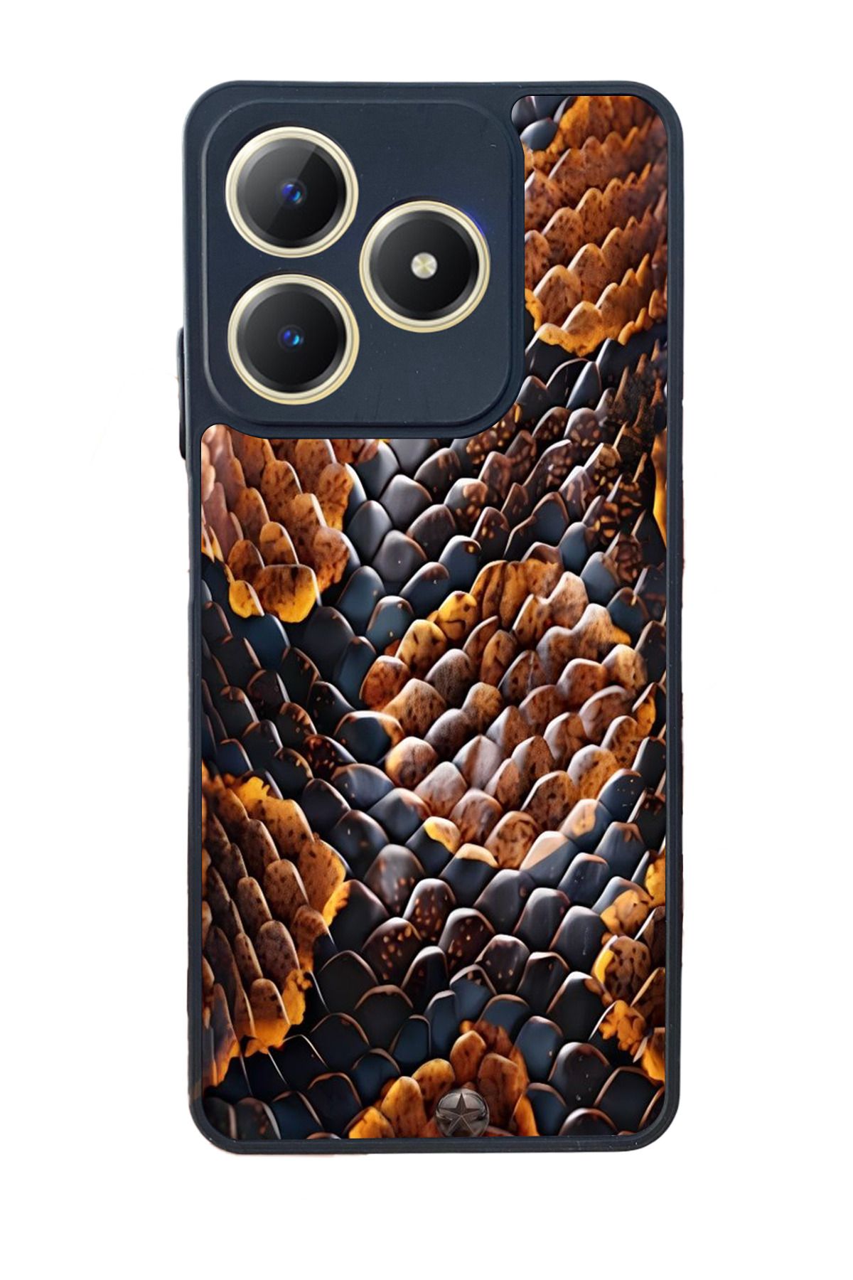 realme C63 Mat Uyumlu Siyah Kılıf – Yumuşak Silikon, Koruyucu, Şok Emici Kapak