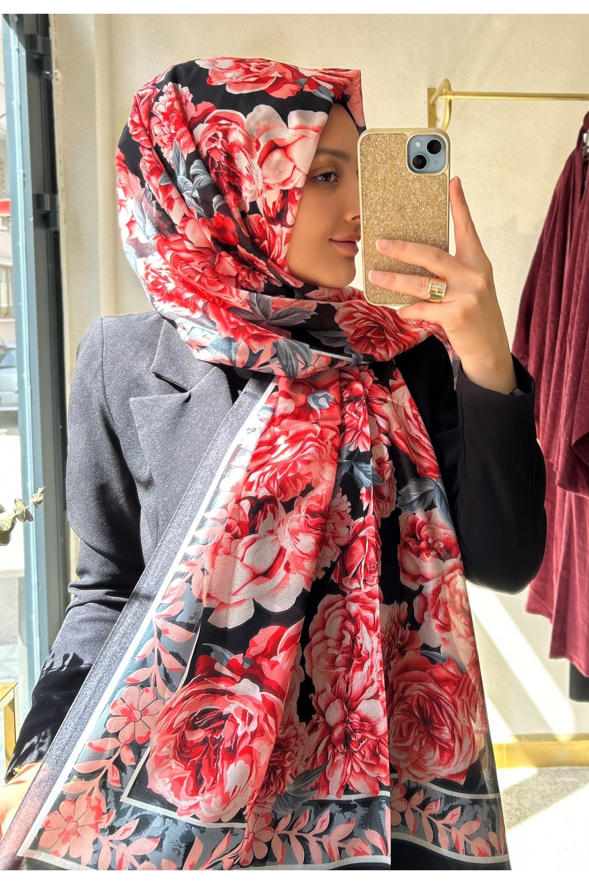 Sadem Butik Babil ipeği flower