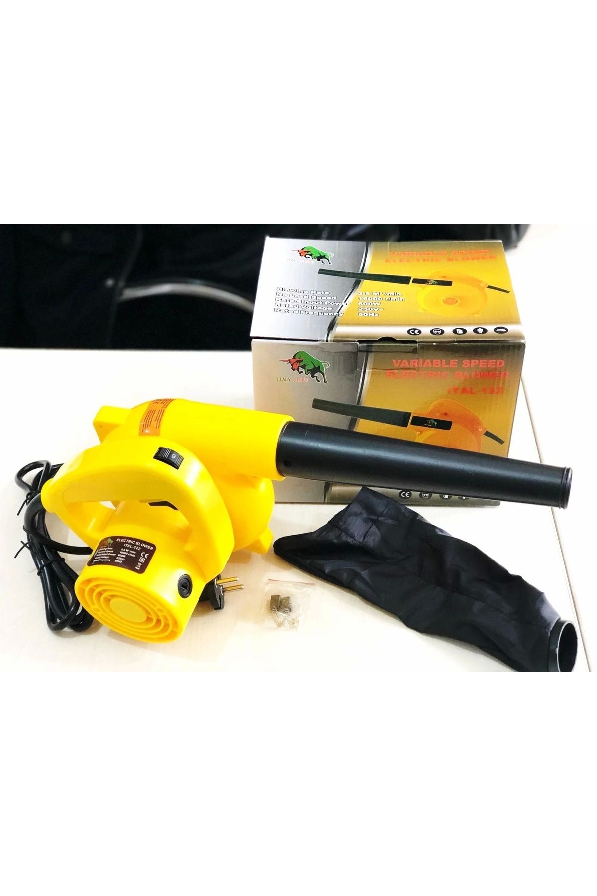 OurStyles İtaly Style 6 Kademeli Hava Körüğü Hava Üfleme Makinesi 600 Watt