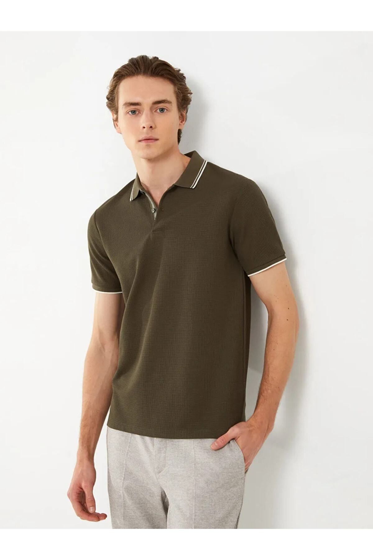 LC Waikiki Polo Yaka Kısa Kollu Erkek Tişört
