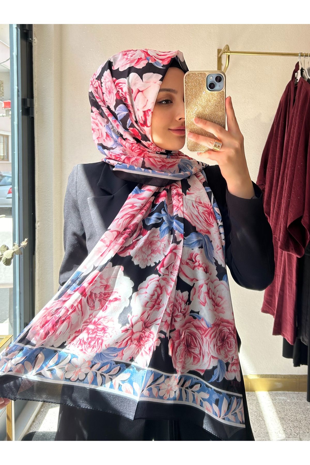 Sadem Butik Babil ipeği flower