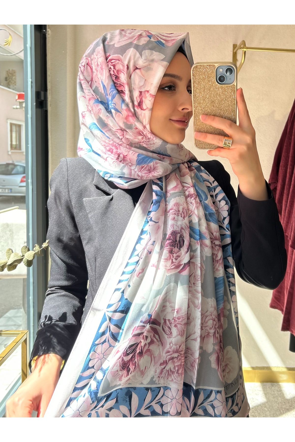Sadem Butik Babil İpeği Flower