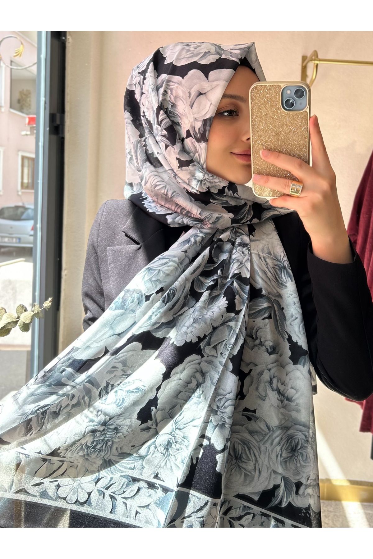 Sadem Butik Babil ipeği flower