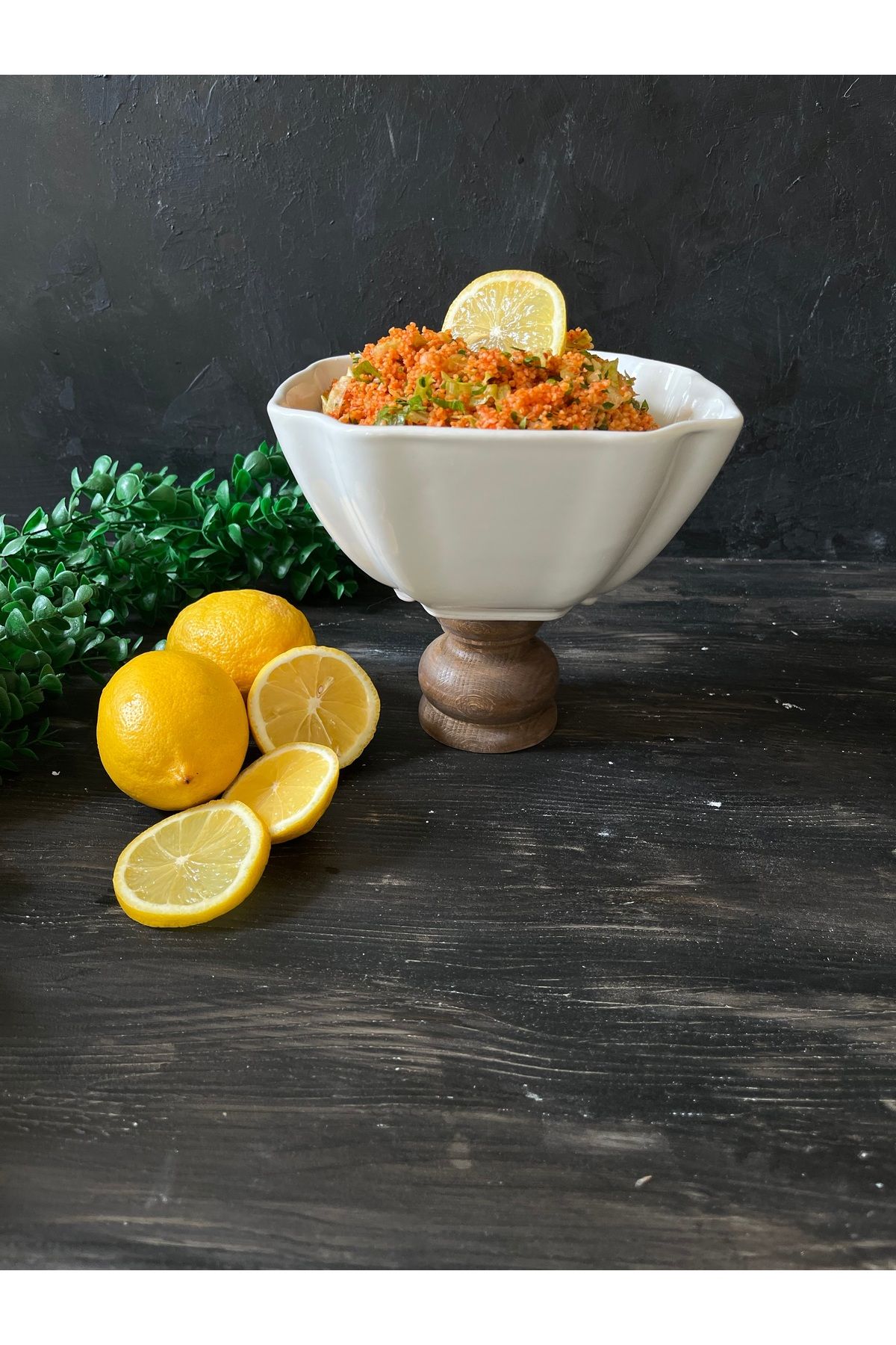 İDAY HOME Porselen Sunumluk, Salata Kasesi, Sunum Tabağı, Sunum Kasesi