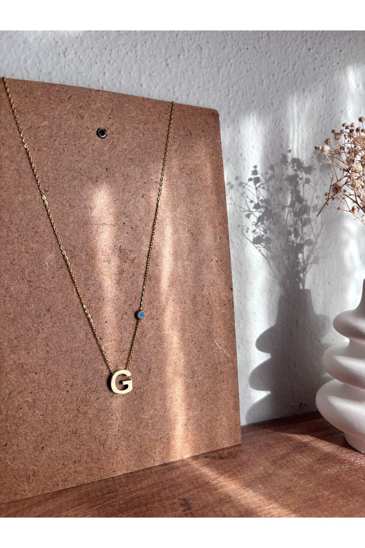 Bellamy Jewelry Harf Kolye Gold - G