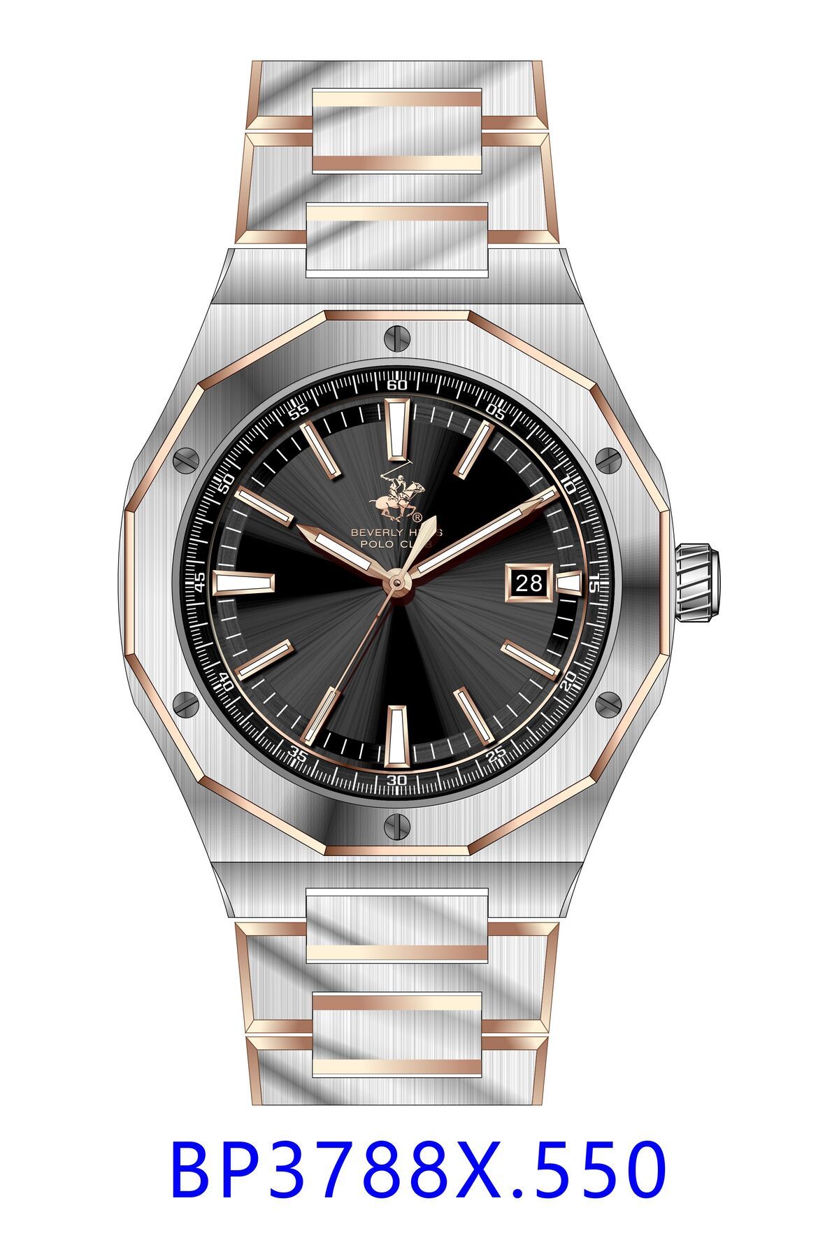 Beverly Hills Polo Club BP3788X.550 Erkek Kol Saati