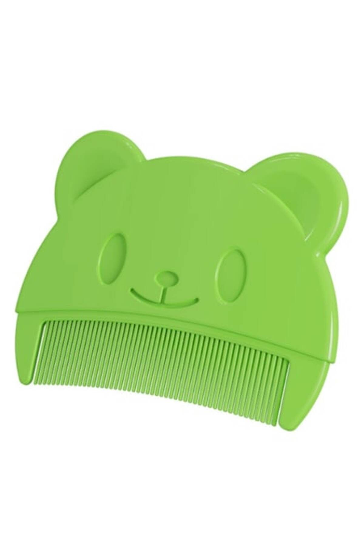 TrioStore Pieptene De Baie Pentru Bebeluși, Pentru Îndepărtarea Crustelor De Lapte, Super Trends , Silicon, Verde - One Size