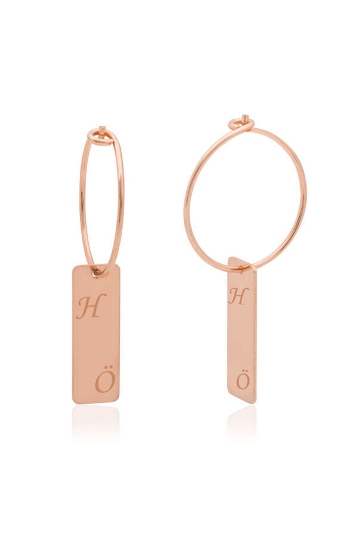 shop Kişiye Özel Çubuk 925 Ayar Gümüş Küpe