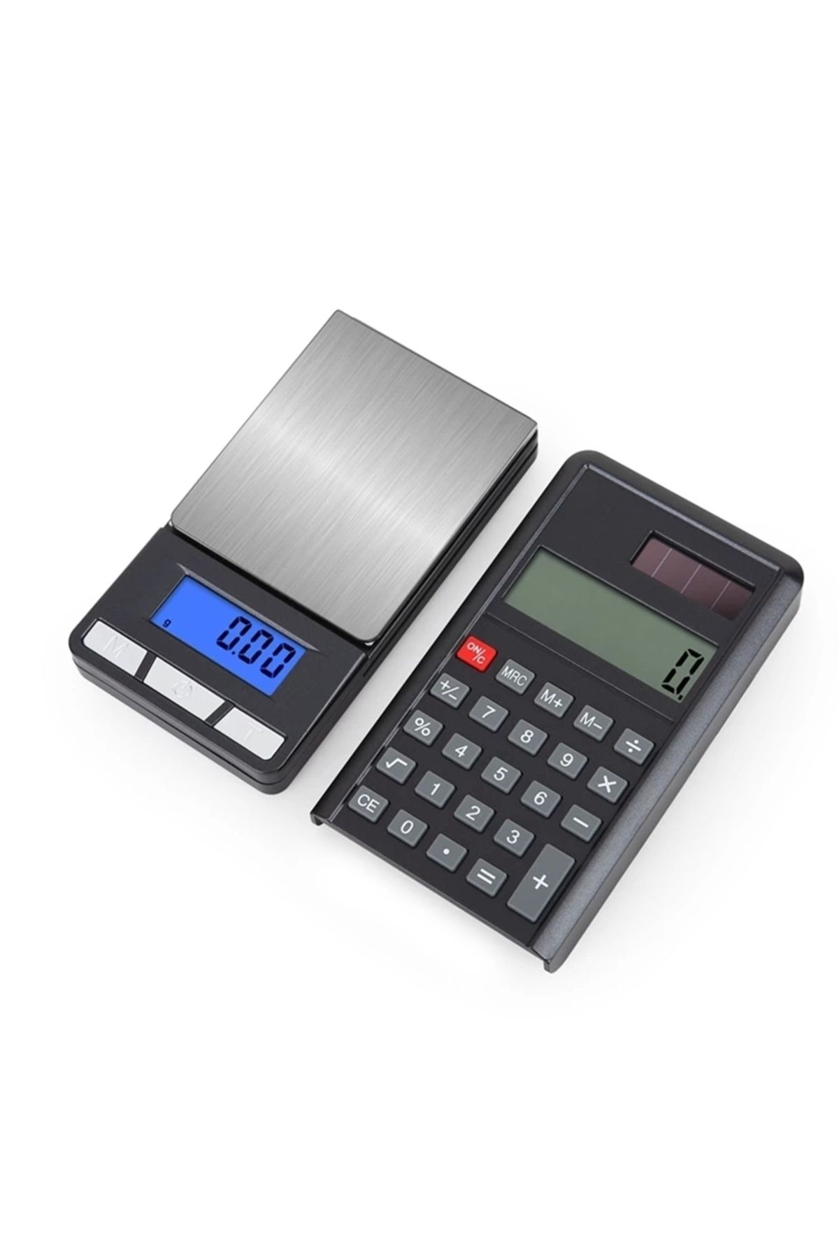 OurStyles Lcd Ekran Elektronik Hesap Makineli Hassas Dijital Takı Altın Gram Ölçer Terazi (500g 0.1g)