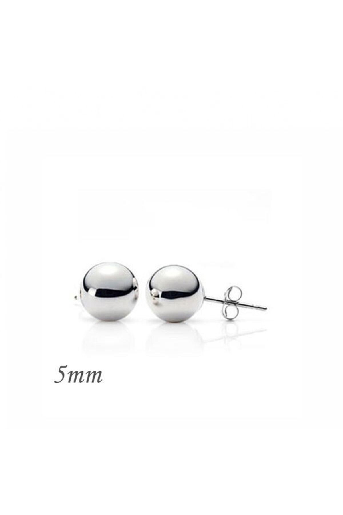 shop Top Çivili 925 Ayar Gümüş Küpe
