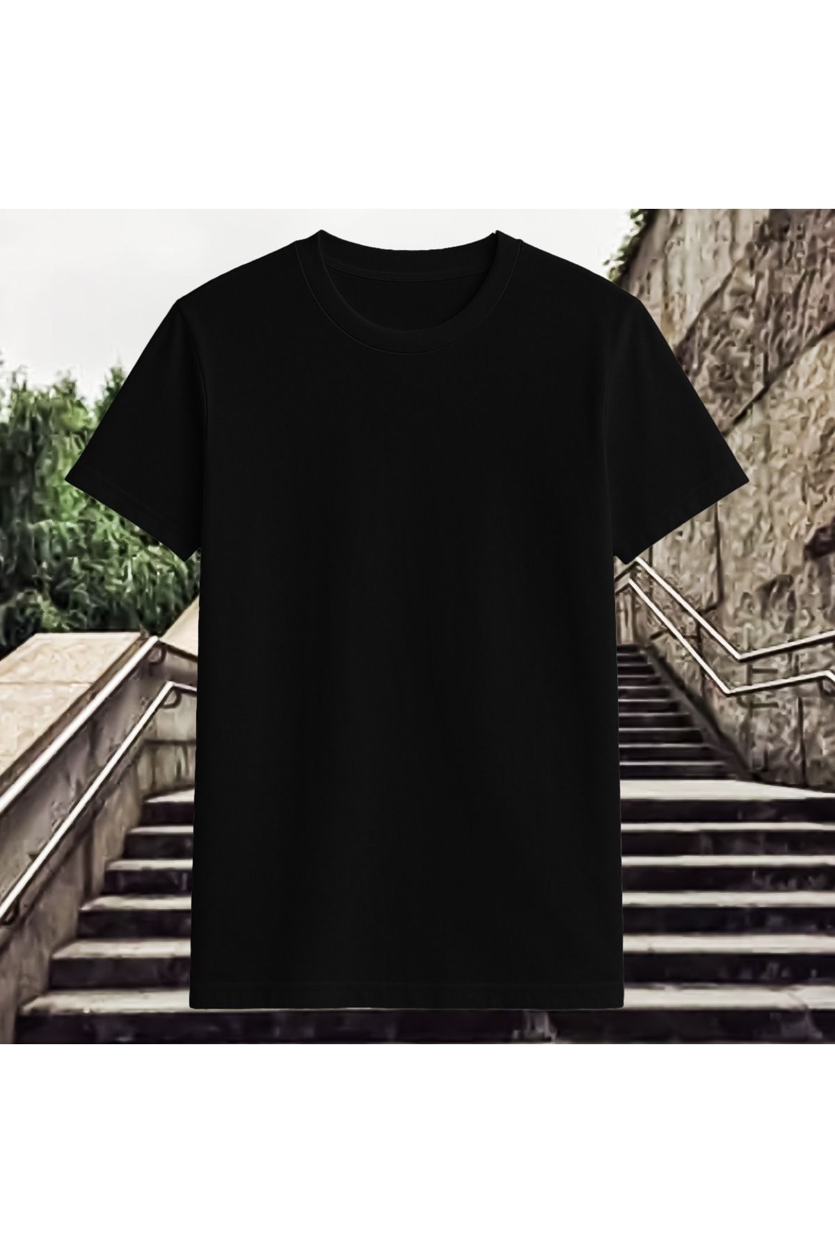 Vigor Wear Düz Oversize T-Shirt
