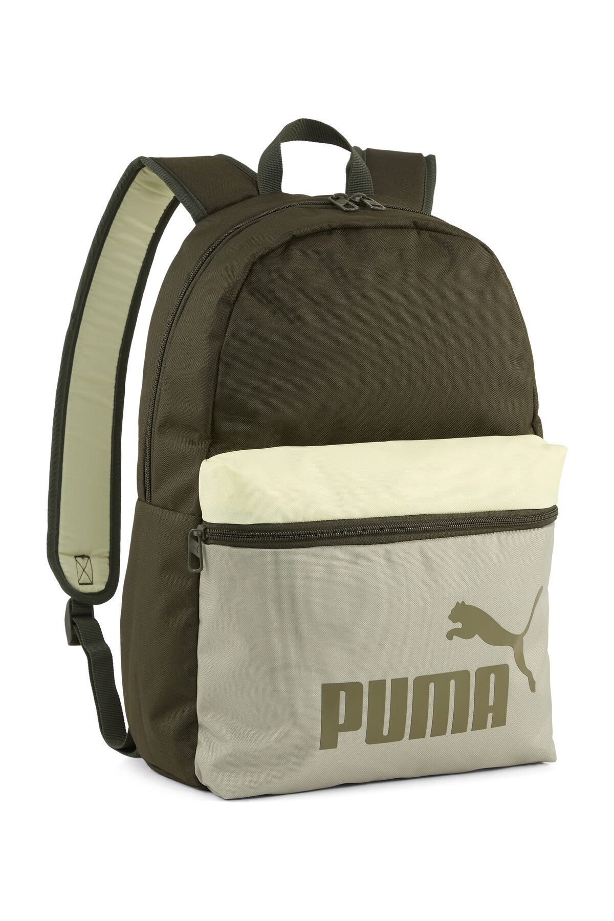 Puma Klasyczne Plecaki, Kieszeń Przednia, Tkane, Bloki Kolorów Unisex - One Size