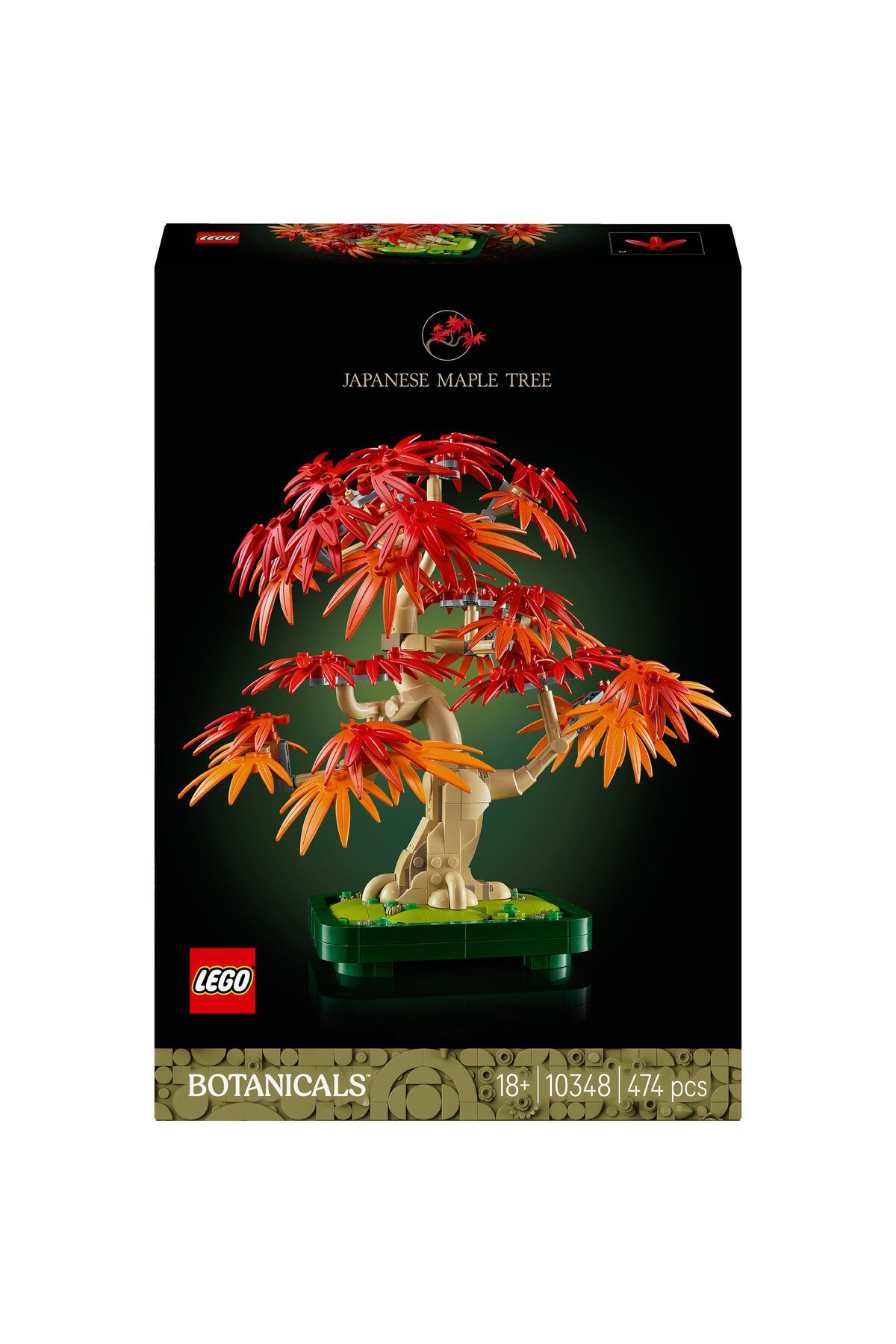 LEGO-®   Botanicals Japanese Red Maple Bonsai Tree 10348 - 18+ Decorative Model Building Set (474 Pr) 3