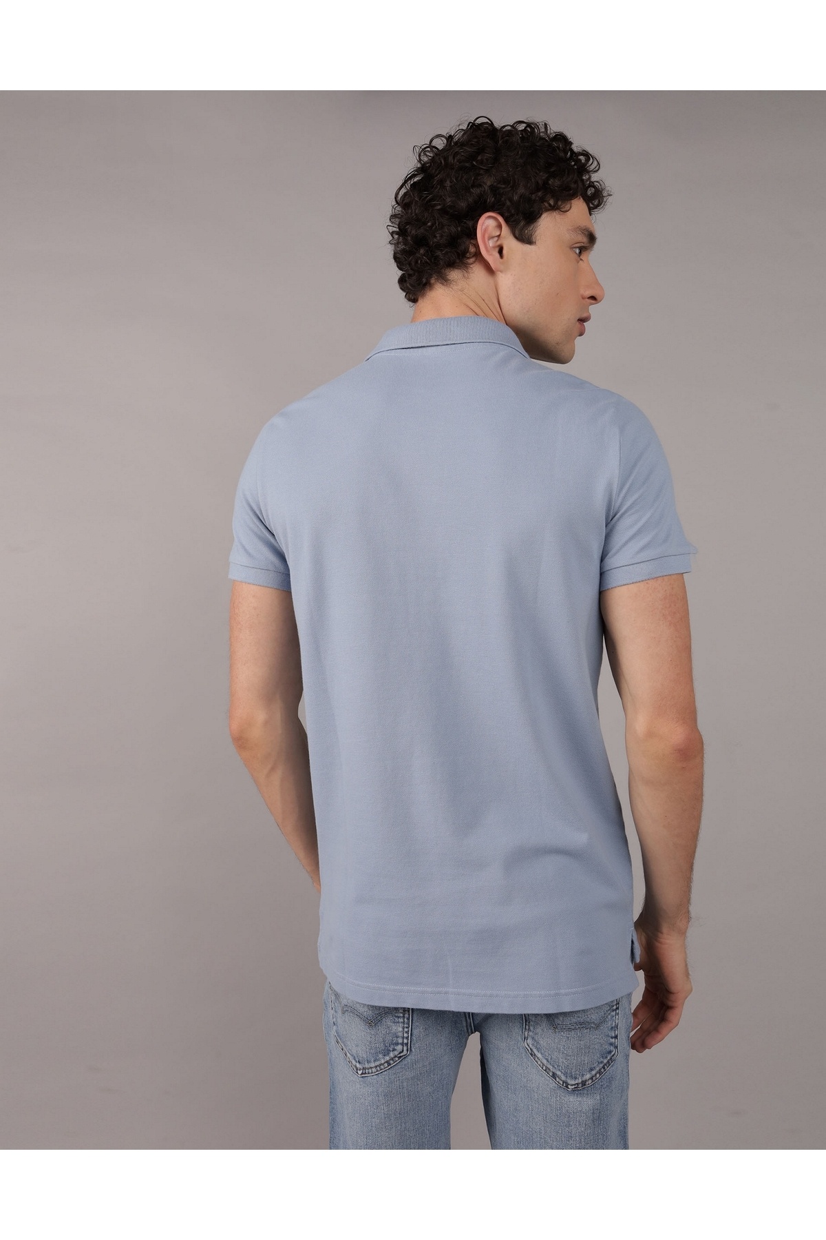American Eagle Ae Slim Flex Polo Shirt