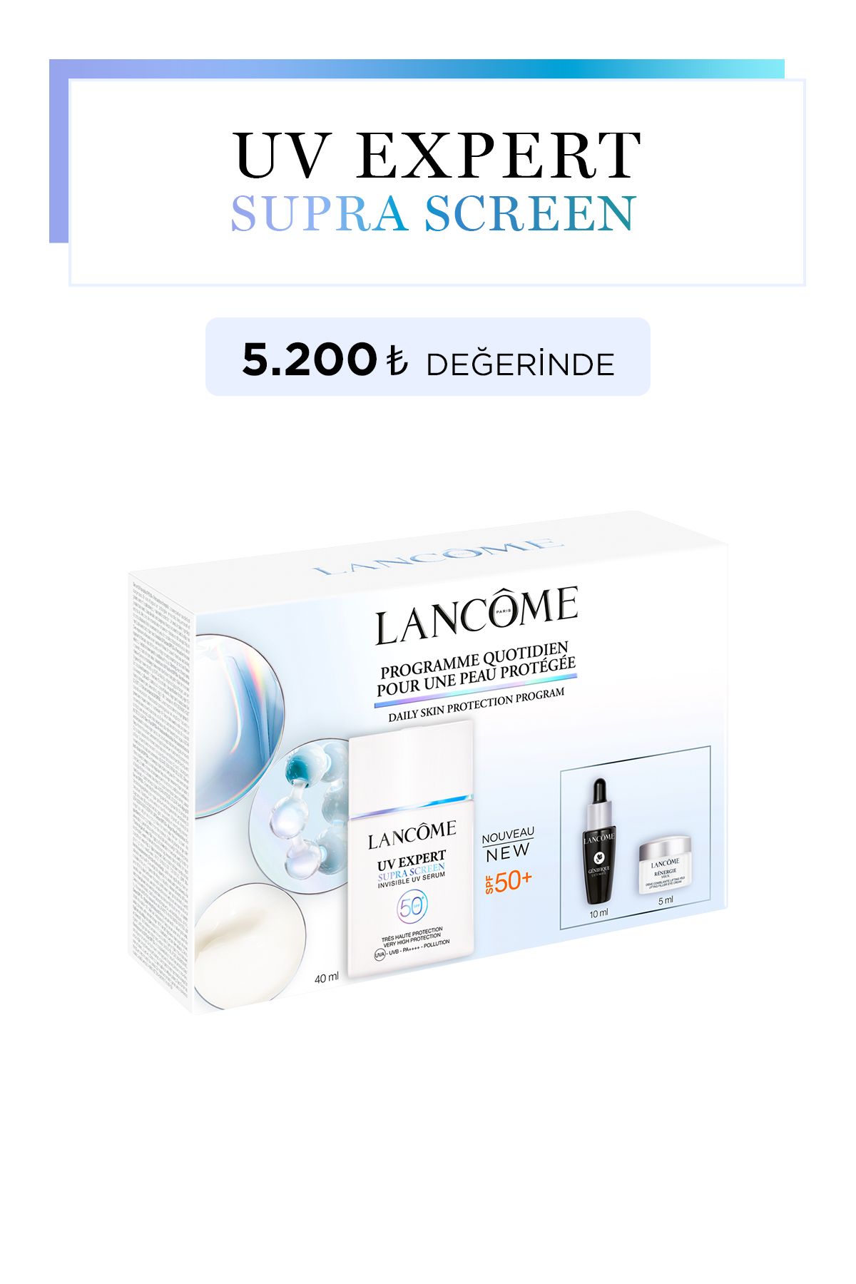 Uv Expert Supra Screen Güneş Koruyucu Serum Spf 50 40 ml 3614274425840