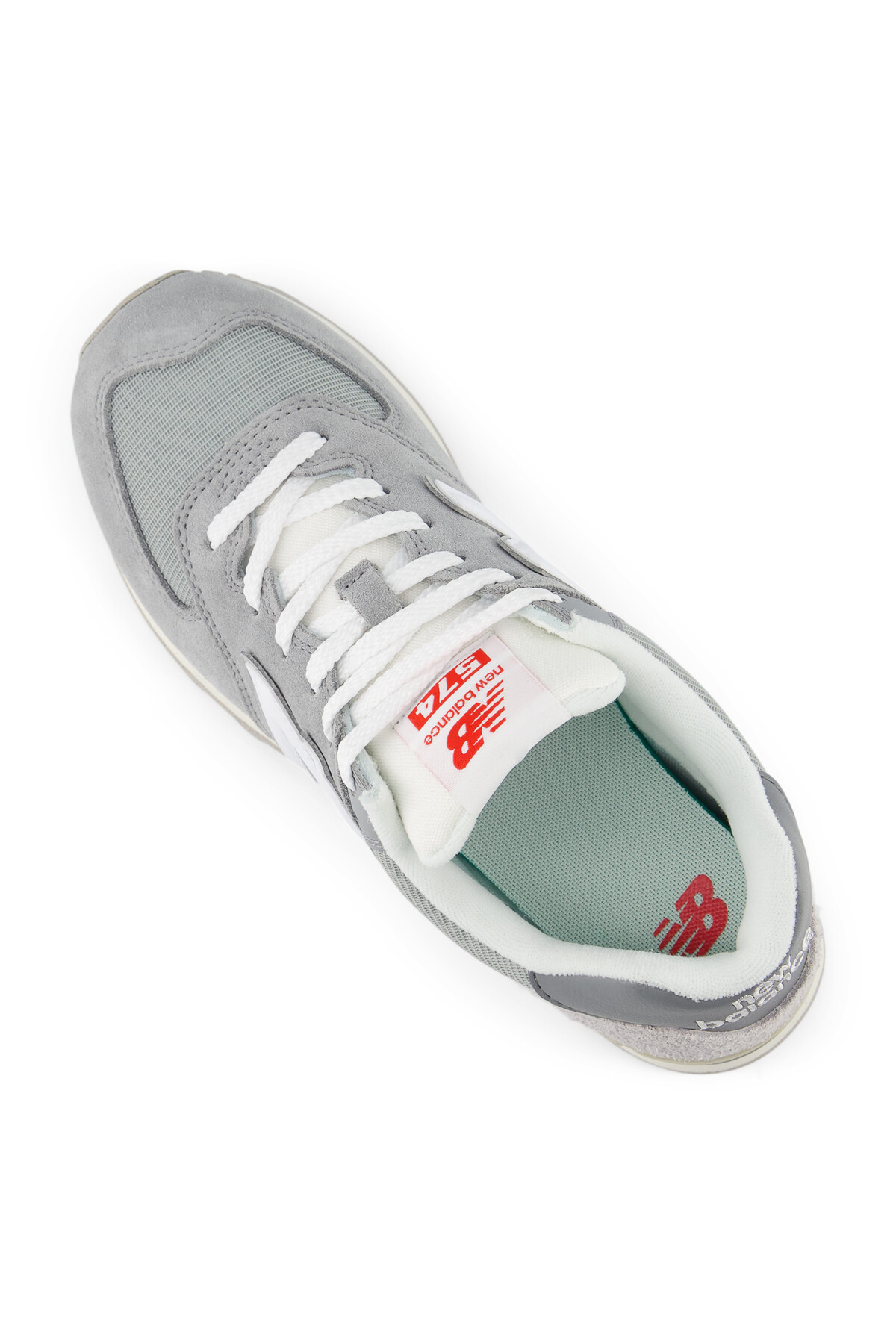 کفش اسنیکر نیو بالانس زنانه منسوجات خاکستری بیسیک راسته      اسپرت | New Balance U574BKR ID - تصویر 14