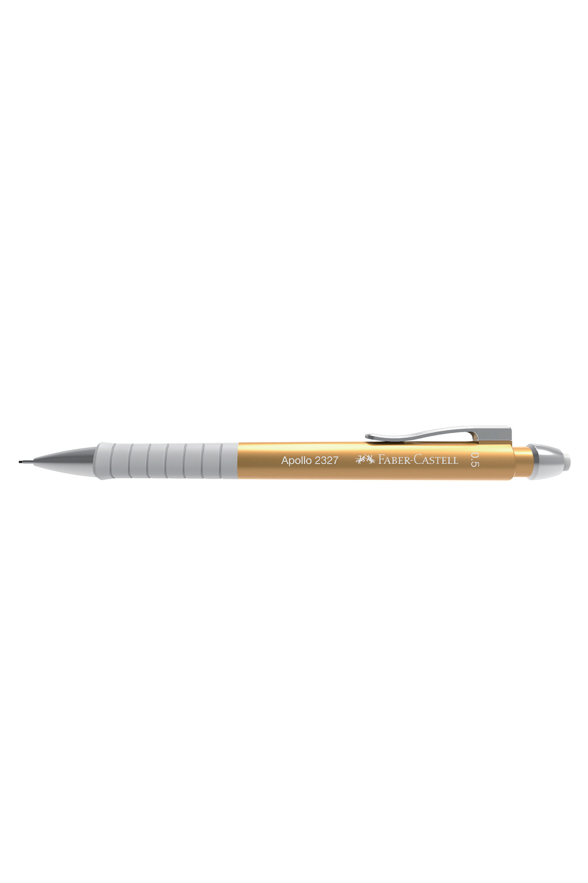 Faber Castell Apollo 0.5 mm Versatil Kalem, Metalik Gold,Ergonomik Tutuş, Yaylı Uç, Şık Tasarım