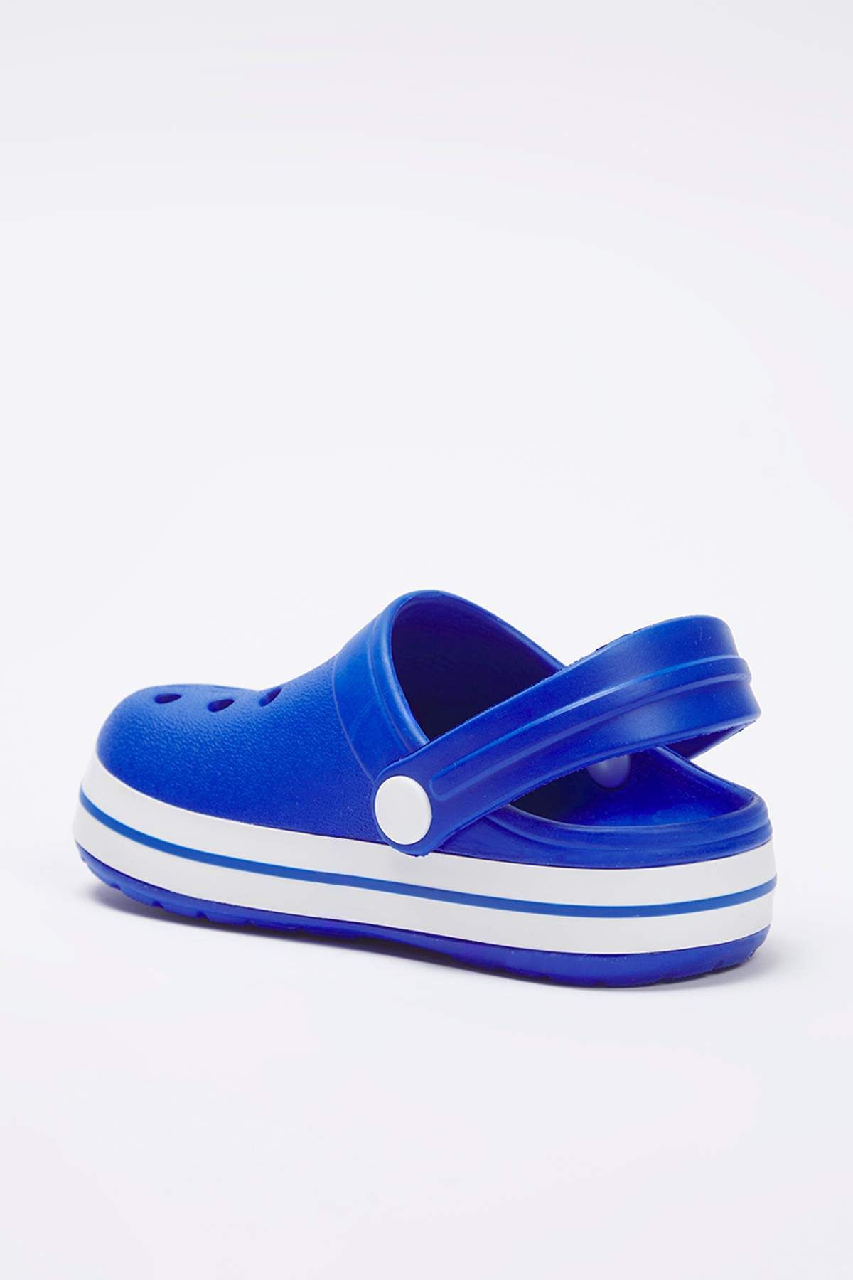 TRENDYOL SHOES-Μπλε κλειστό μπροστινό μπαλάκι Φιγούρα Λεπτομερή αγόρια Παιδικά Eva σανδάλια Παντόφλες TAKSS25TE00055 4