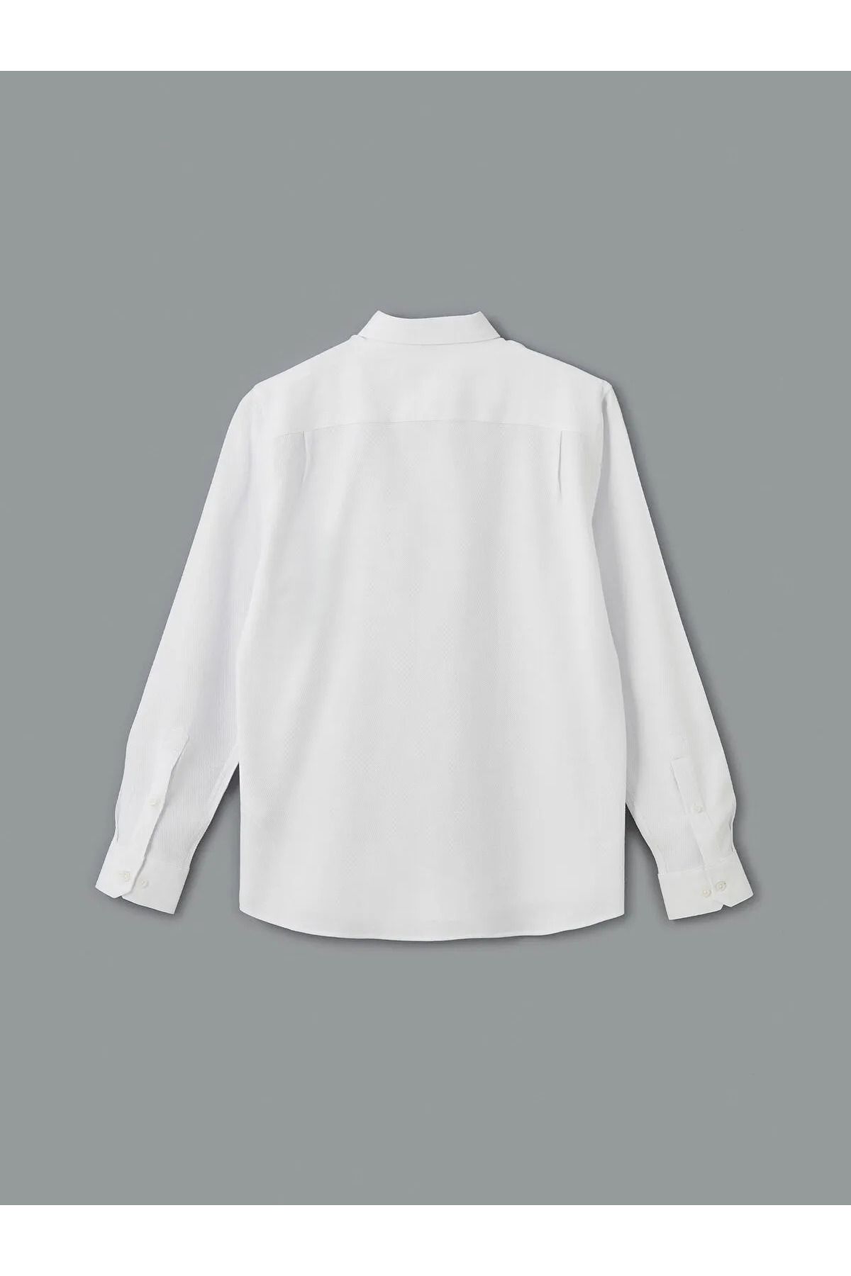 LC Waikiki Regular Fit Uzun Kollu Armürlü Erkek Gömlek