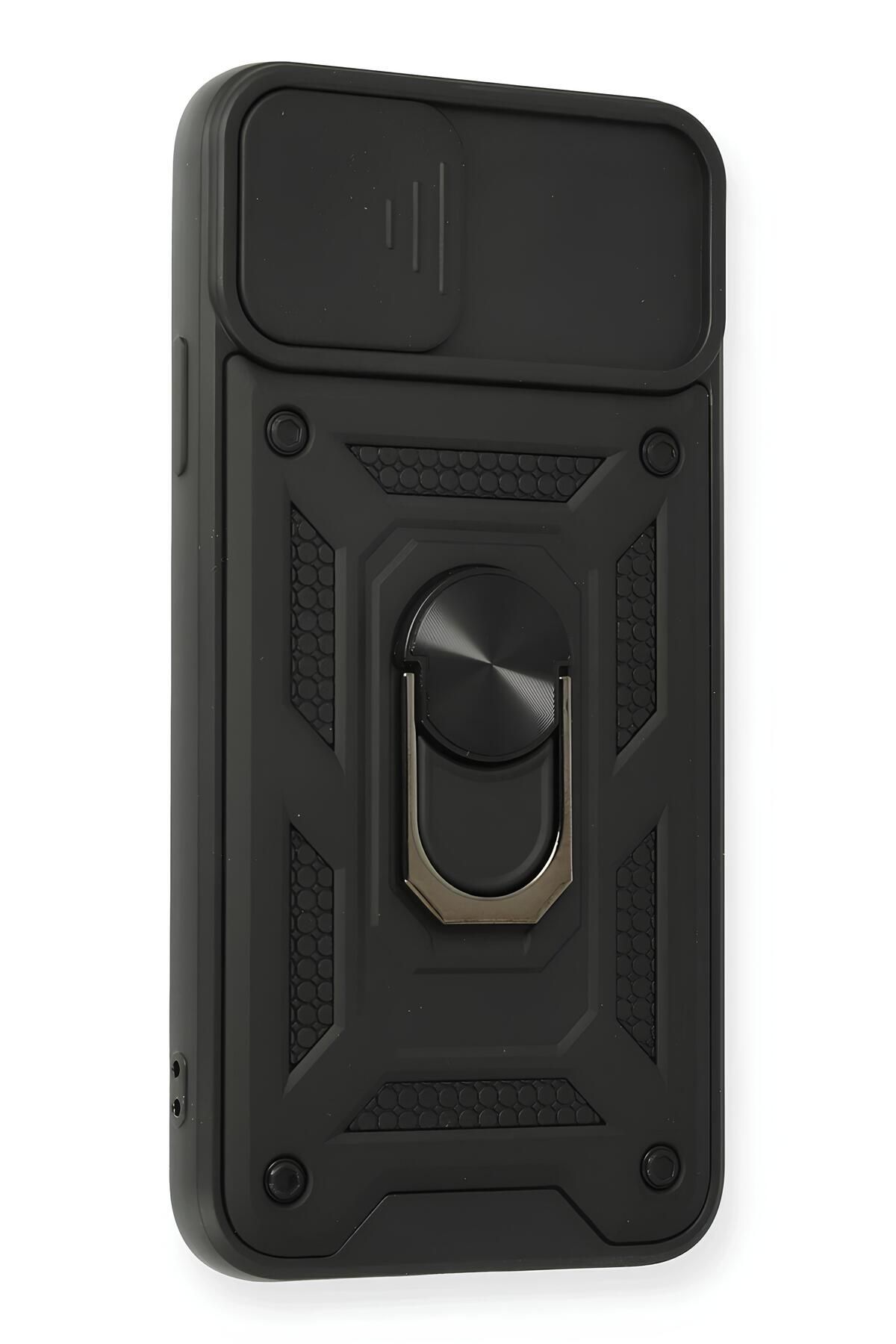 TechTrove iPhone 7 Plus Kılıf Sürgülü Kamera Korumalı Yüzüklü Stand Olabilen Magnetic Tpu Tank Kapak