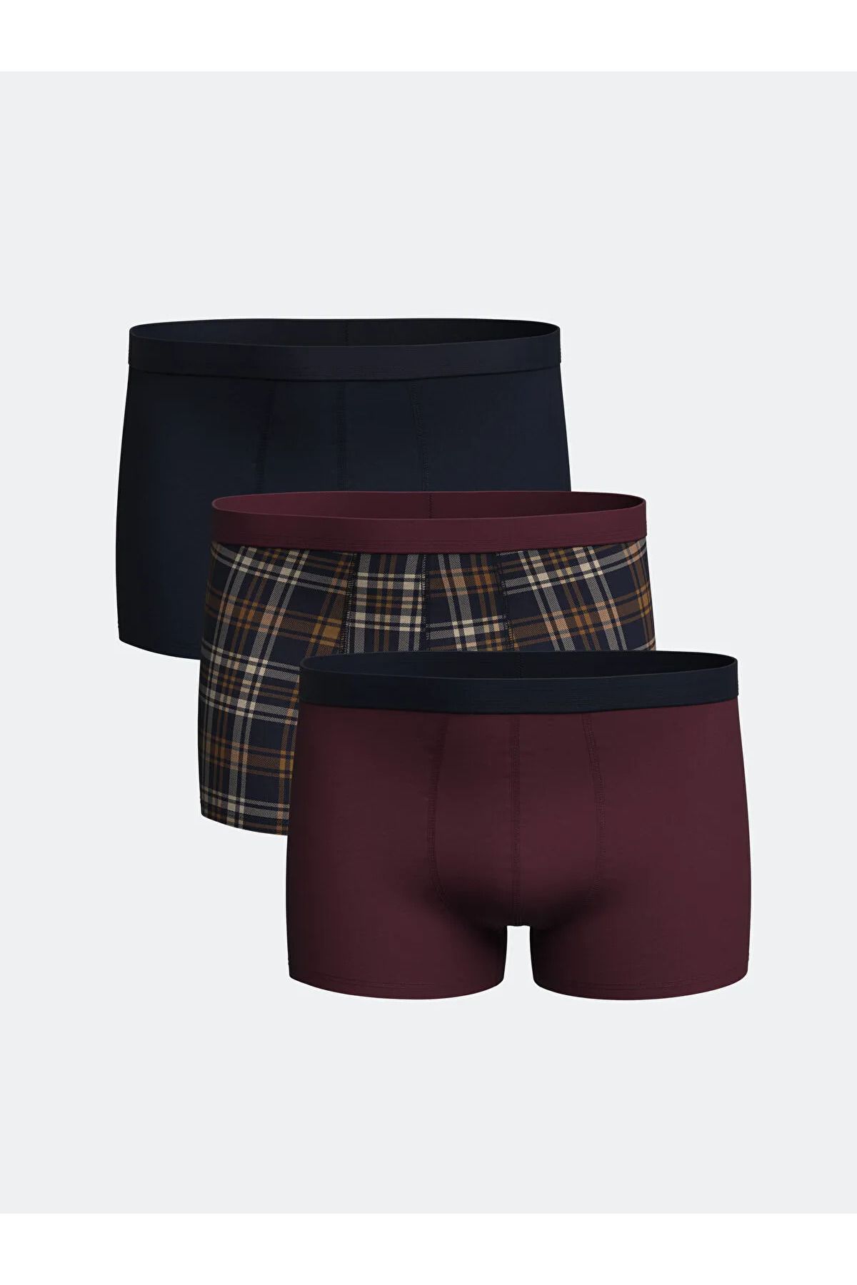 LC Waikiki Standart Kalıp Pamuklu Esnek Erkek Boxer 3'lü