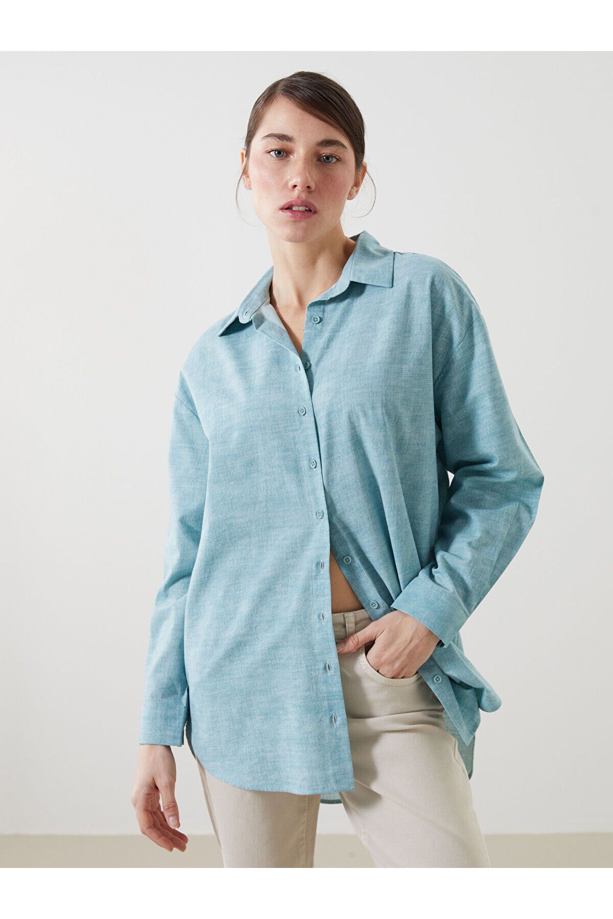 LC Waikiki Loose Fit Kadın Gömlek