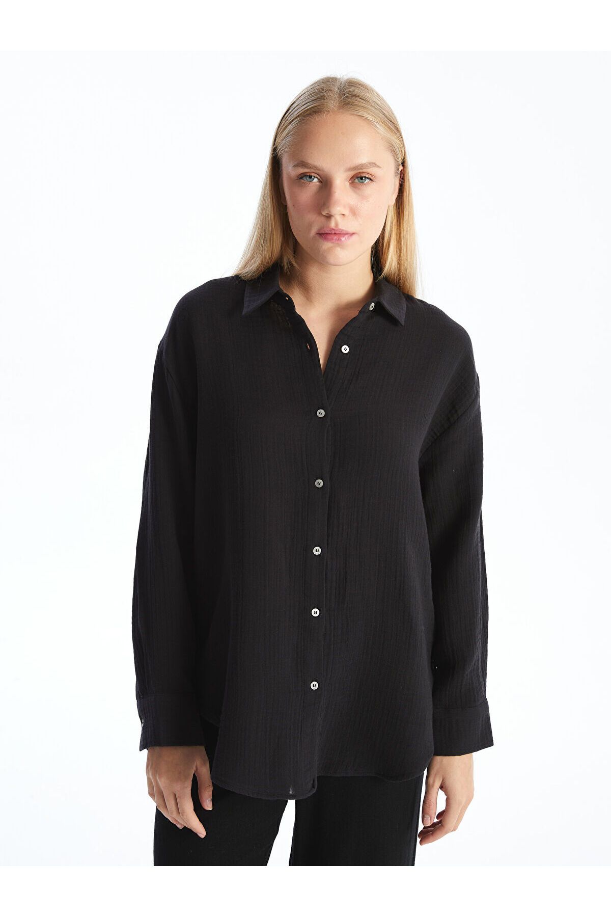 LC Waikiki Oversize Kadın Gömlek